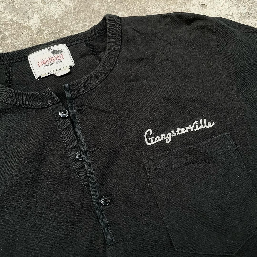Japanese Brand Gangsterville pocket t-shirt Size US S / EU 44-46 / 1 - 3 Thumbnail