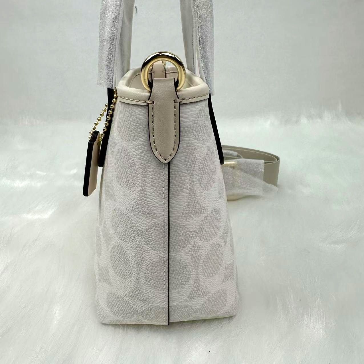 Coach Coach Mini City Tote Bag Crossbody Shoulder Sig Canvas NWT Size ONE SIZE - 4 Thumbnail