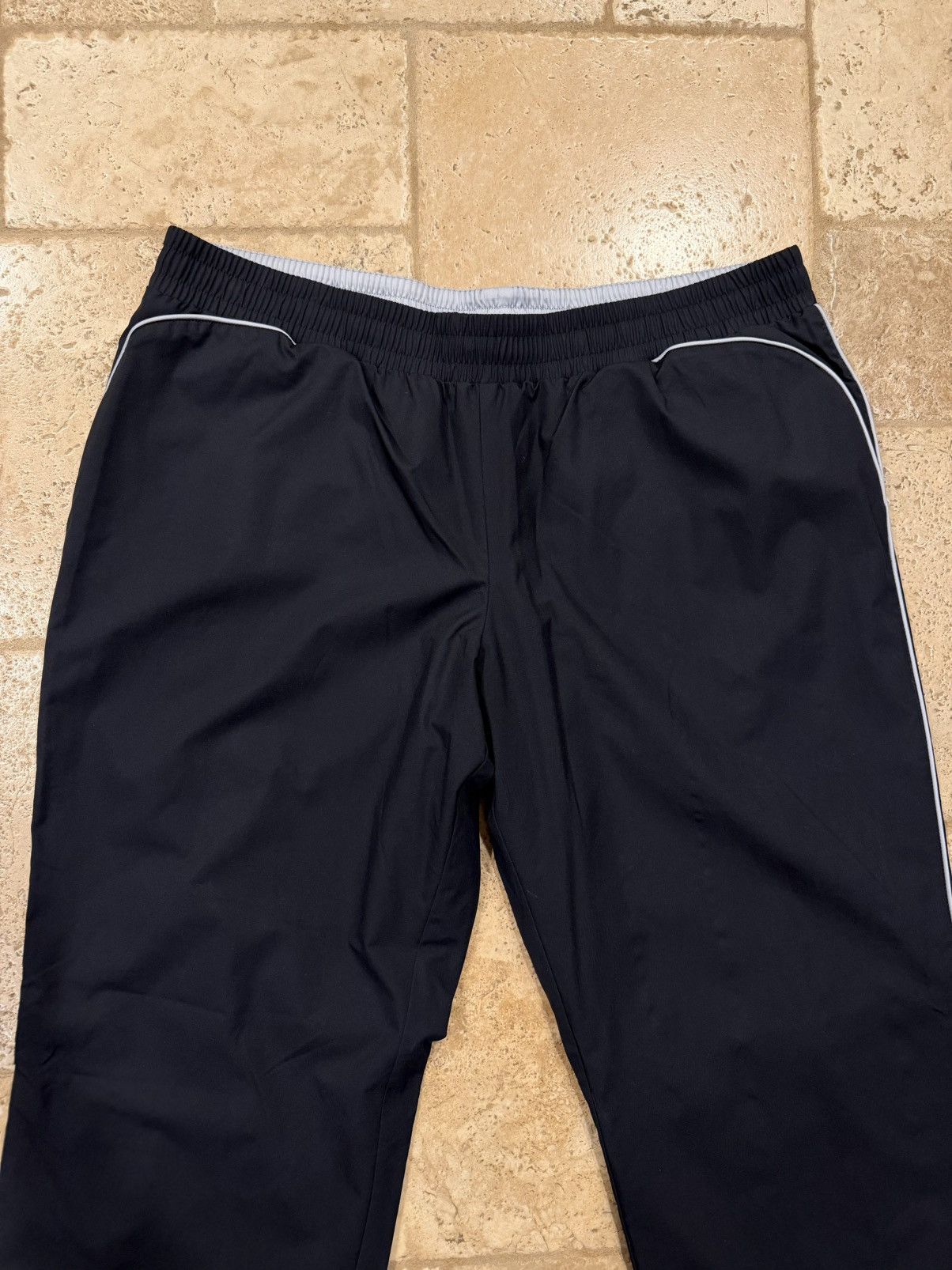 Nike Vintage Nike Track Black Baggy Lined Windbreaker Pants Size US 36 / EU 52 - 3 Thumbnail
