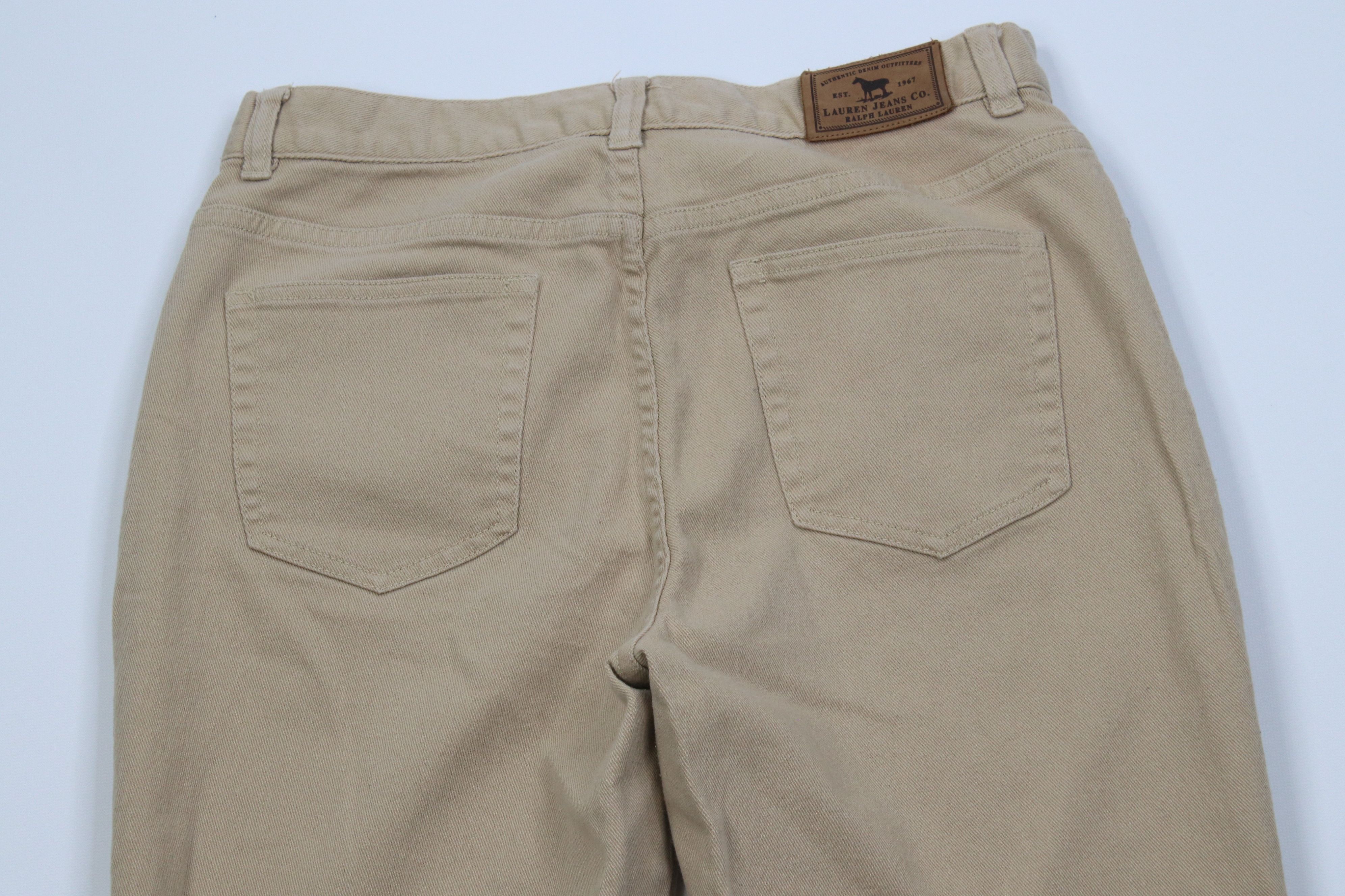 Polo Ralph Lauren Vintage 90s Ralph Lauren Embroidered Flared Wide Leg Jeans Size 30" / US 8 / IT 44 - 11 Thumbnail