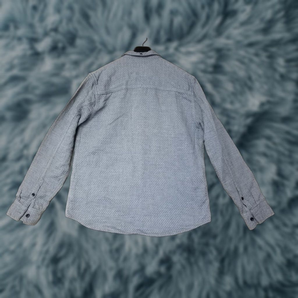 Vintage OurCaste Shirt Mens Large Gray Quilted Pockets Jacket Shacket Size US L / EU 52-54 / 3 - 1 Thumbnail