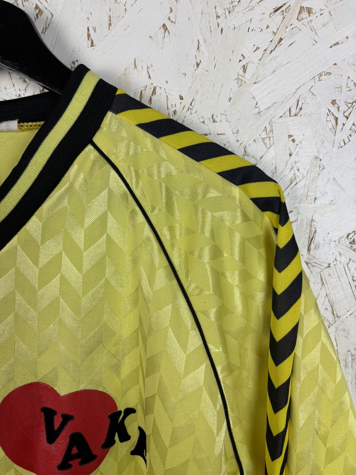 Hummel 90s Hummel Tampereen Ilves Special Kit L/S Soccer Jersey ~XL Size US M / EU 48-50 / 2 - 4 Thumbnail