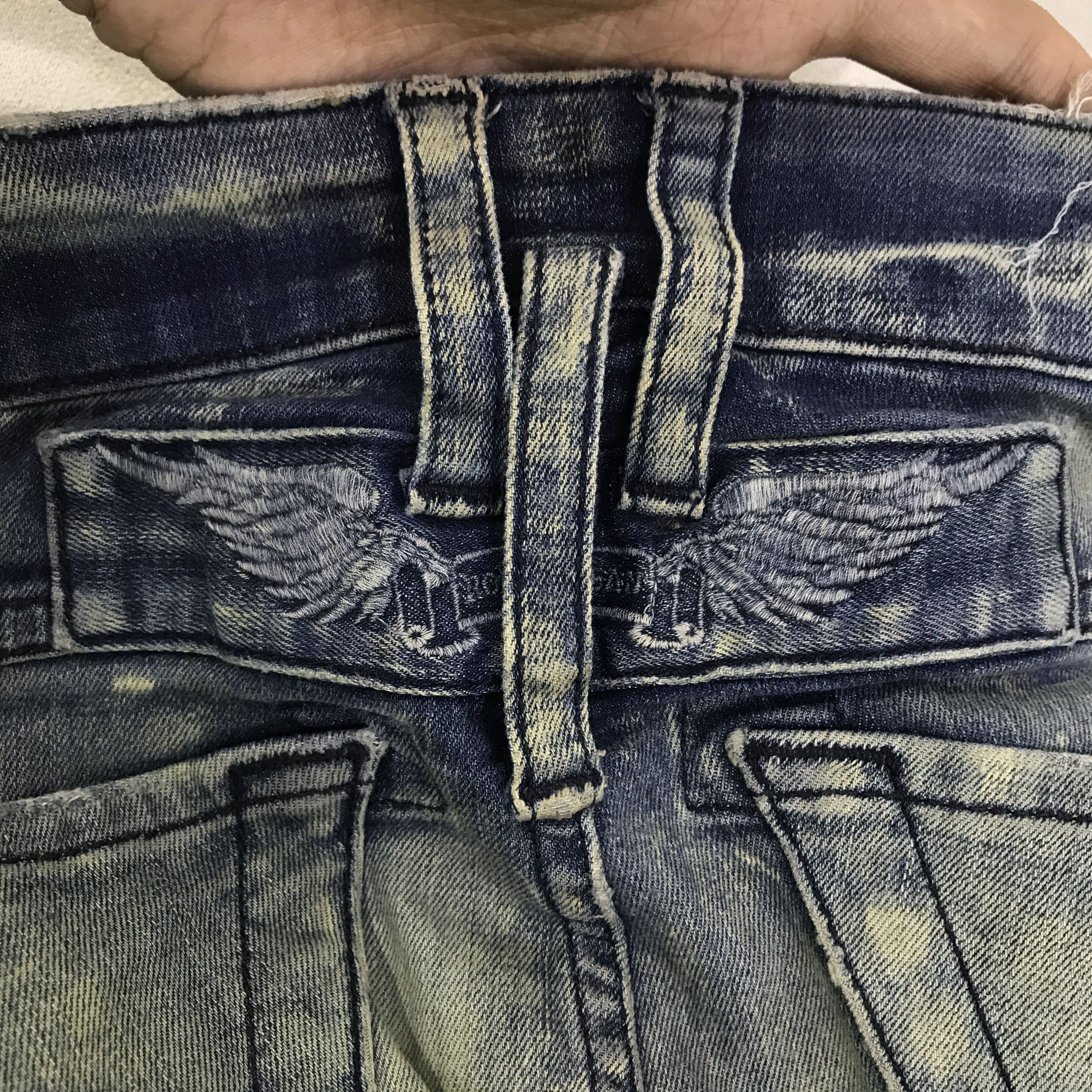 Robins Jeans Vintage Robins Jeans bikers style skinny pants K129B12 Size US 30 / EU 46 - 14 Thumbnail