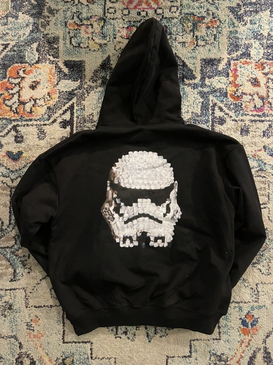 Japanese Brand × Vintage Anakin Lego Stormtrooper Head Hoodie Size US L / EU 52-54 / 3 - 1 Thumbnail