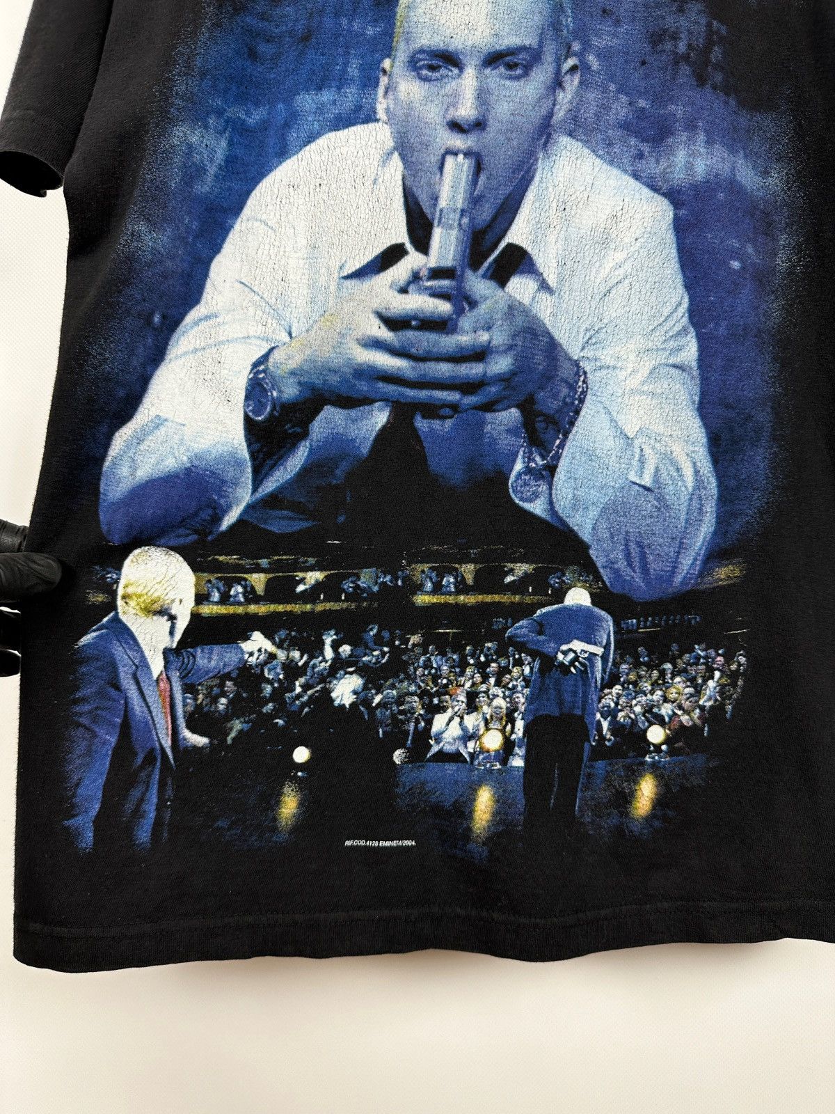 Eminem 2004 Vintage Eminem Encore Band T-Shirt Size US L / EU 52-54 / 3 - 13 Thumbnail
