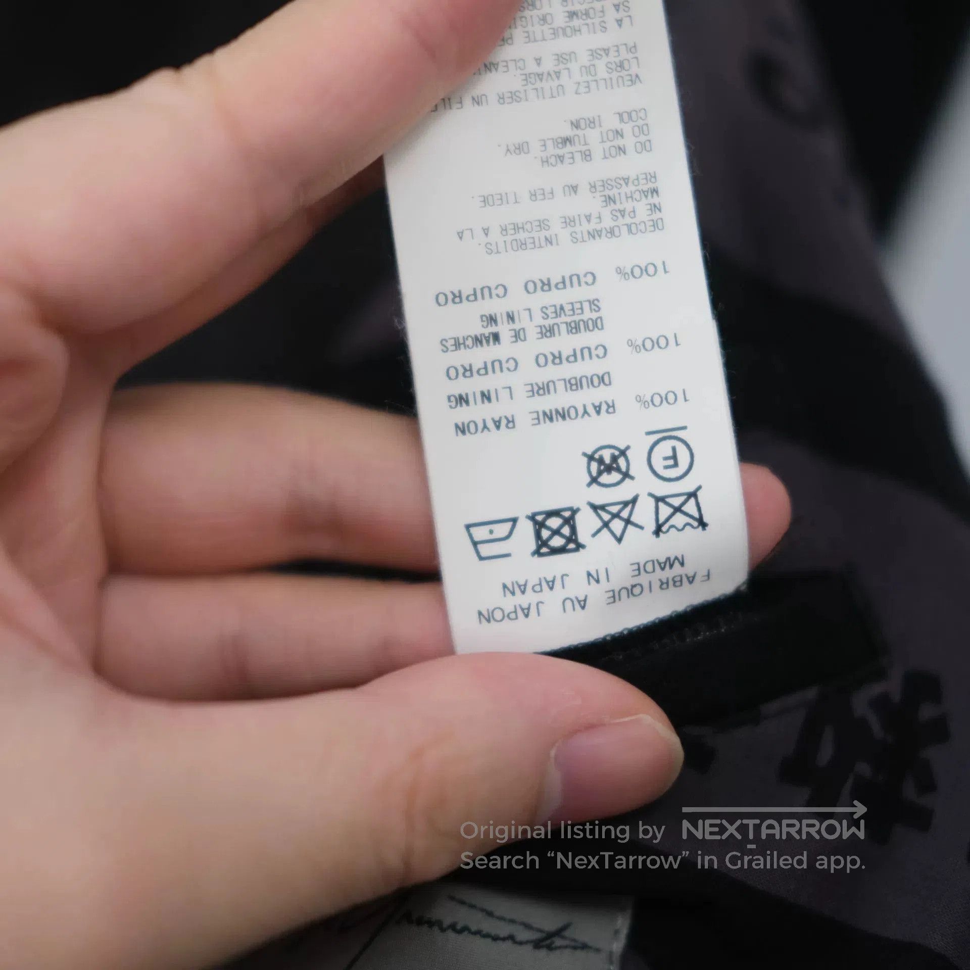 Yohji Yamamoto Yohji Yamamoto Black Character Suit Jacket. Size US M / EU 48-50 / 2 - 6 Thumbnail
