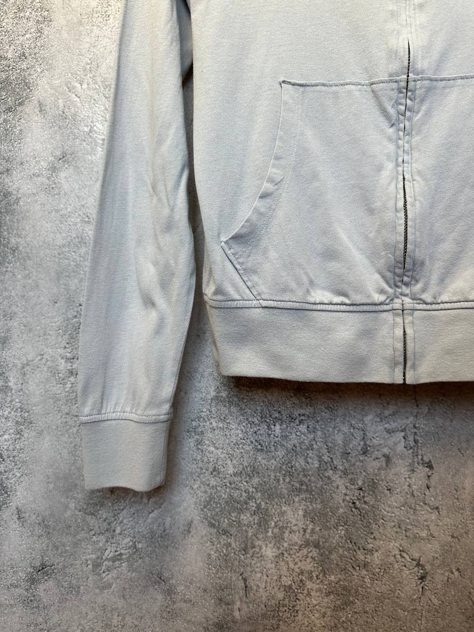 Allsaints ALLSAINTS Brace Hoody Lightweight Full Zip Gray Long Sleeve Size US M / EU 48-50 / 2 - 7 Thumbnail