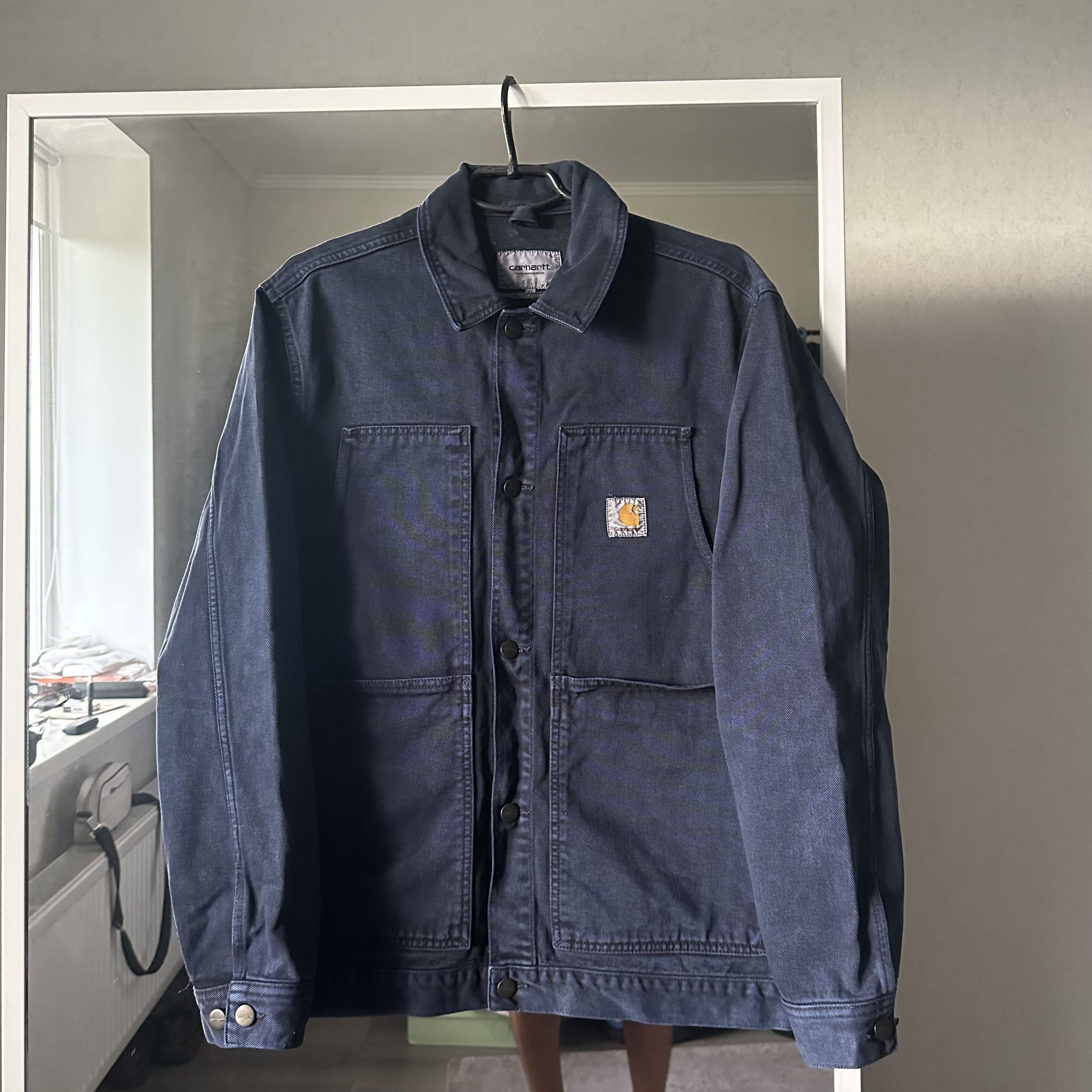 ジャケット・アウター Carhartt Double Front Jacket - Dark Navy Carhartt WIP Double Front Jacket Dark Navy | END. (CA)