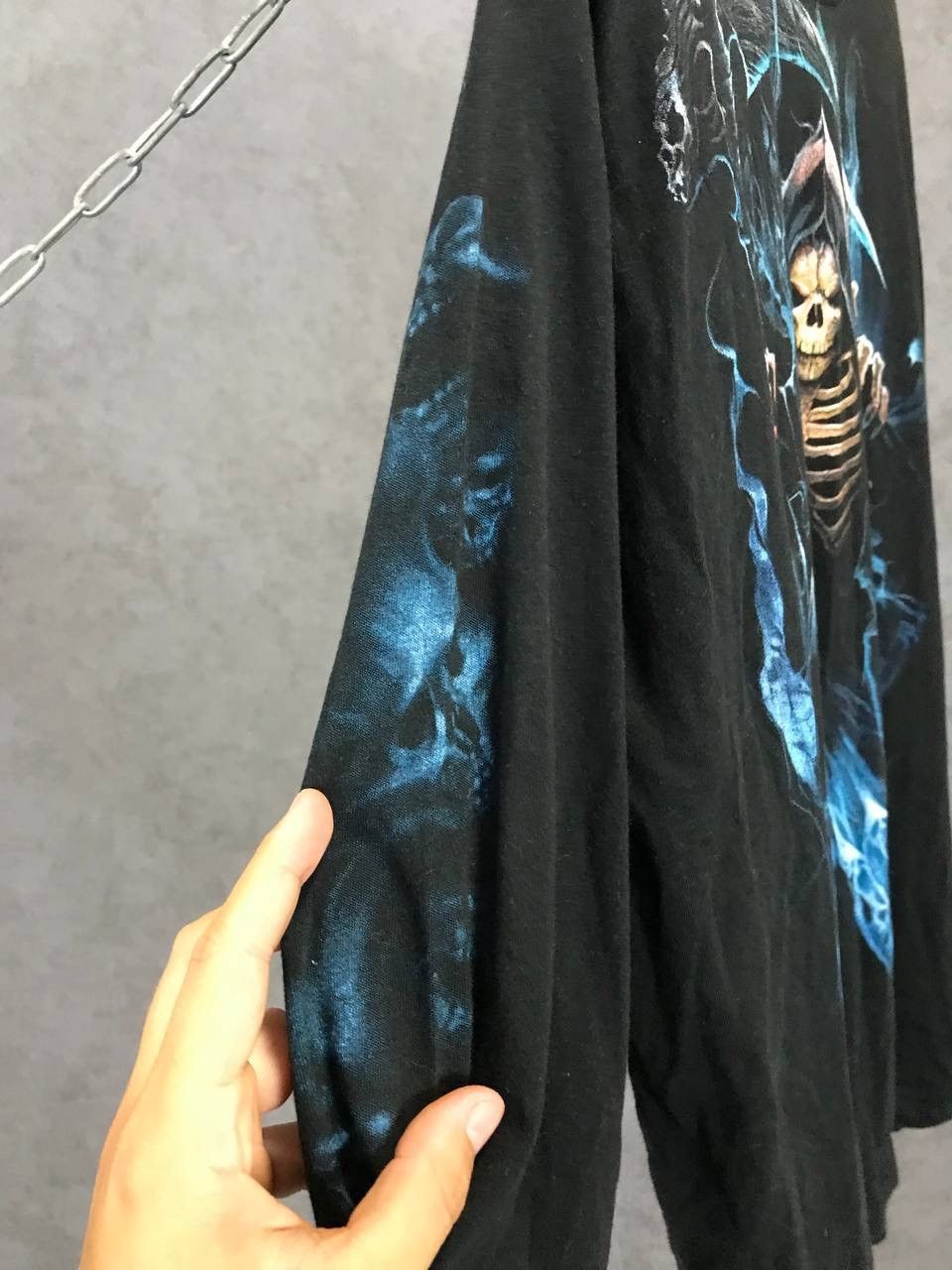 Vintage Skulls Rock overprinted longsleeve Size US XXL / EU 58 / 5 - 7 Thumbnail