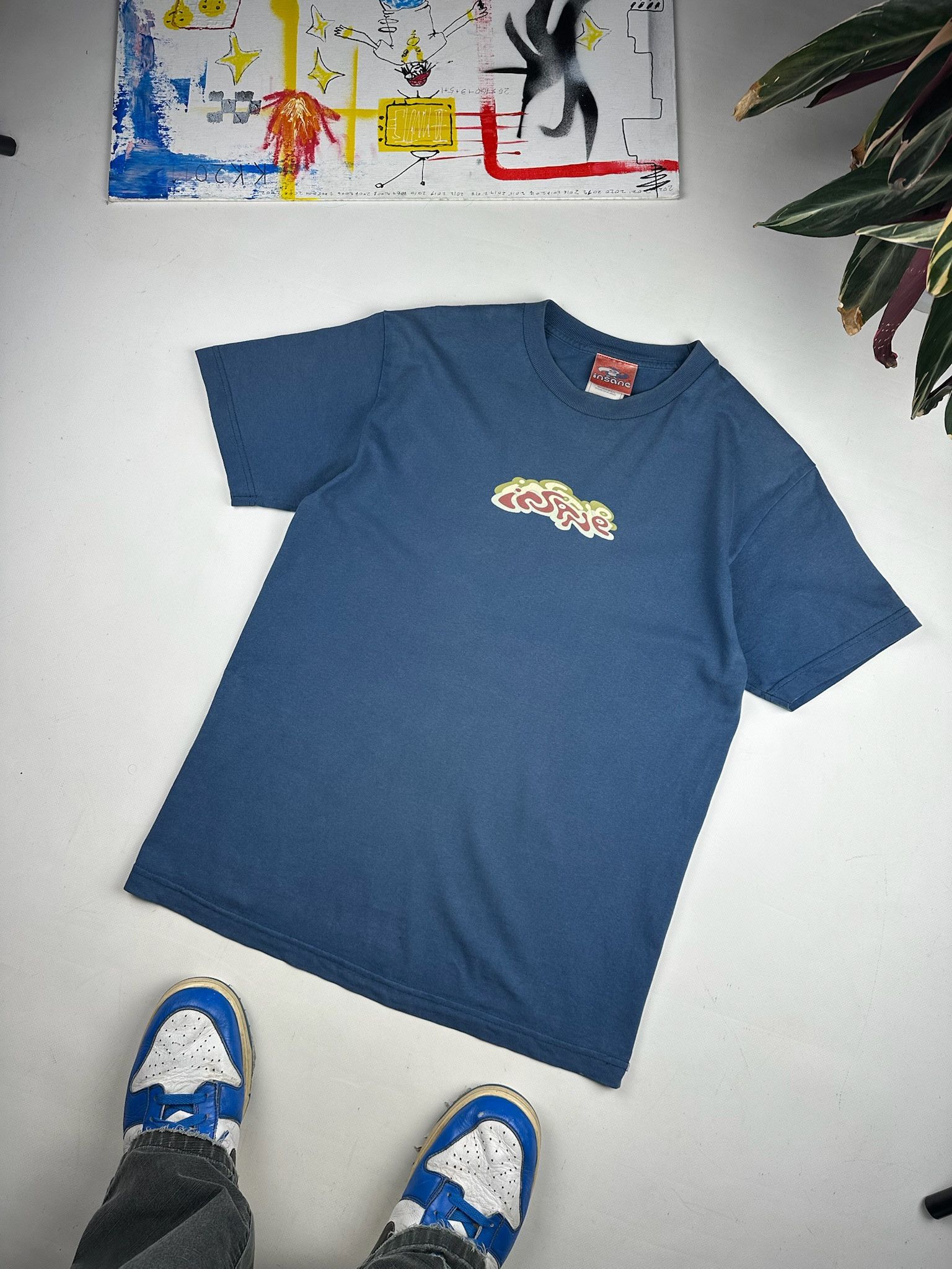 Shorty's Skateboards Vintage 90s Insane Slam City Skateboards acid logo Size US M / EU 48-50 / 2 - 2 Thumbnail
