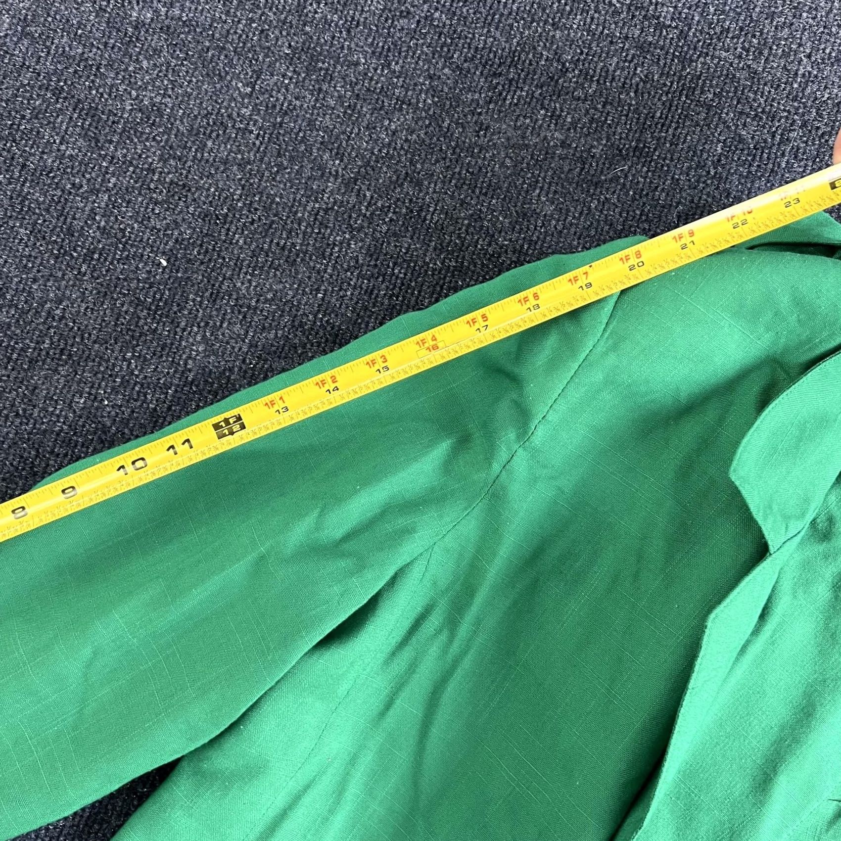 Vintage Vintage Suburbans Blazer Jacket Womens 18 Green Lined 3/4 Sleeve Career Tailored Size XL / US 12-14 / IT 48-50 - 7 Thumbnail