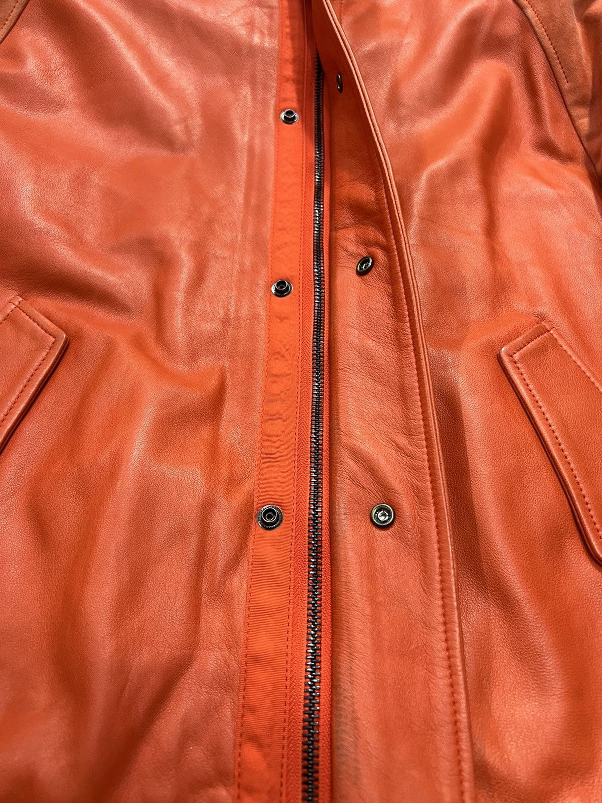 Hugo Boss Hugo boss leather hudie jacket Size US L / EU 52-54 / 3 - 6 Thumbnail