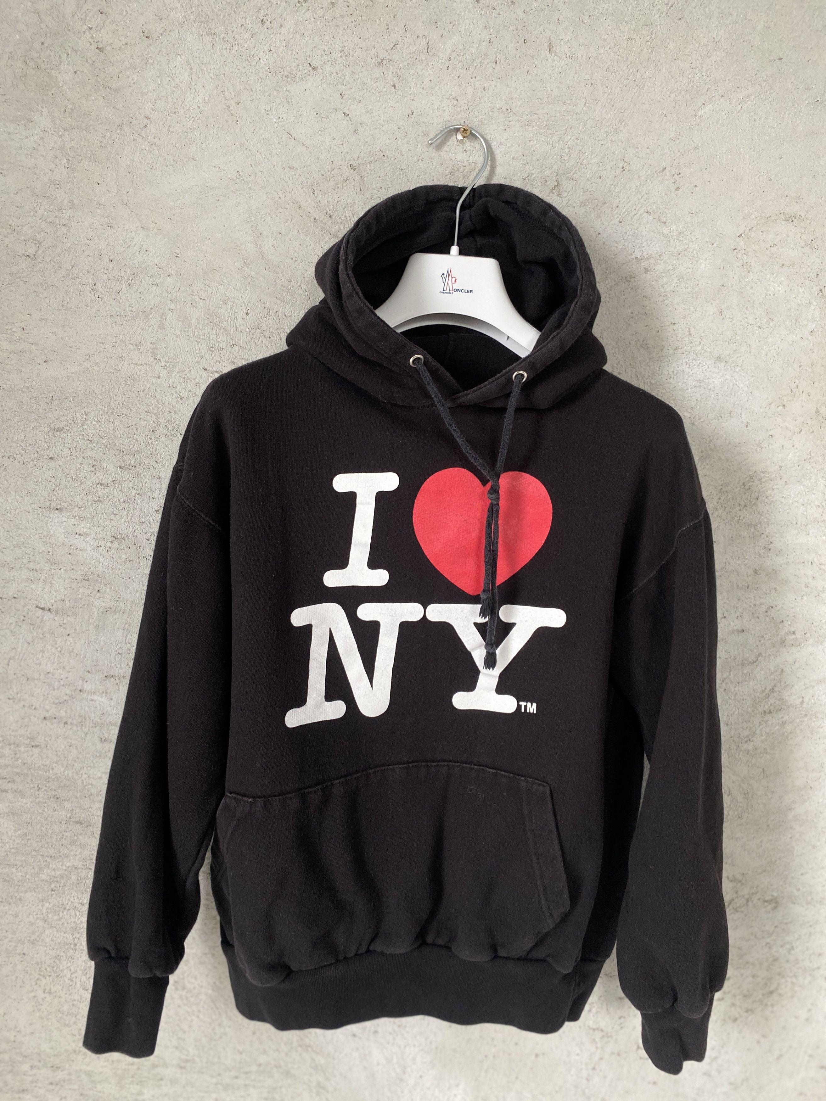 Other Vintage I love NY New York hoodie big logo Size US S / EU 44-46 / 1 - 1 Thumbnail