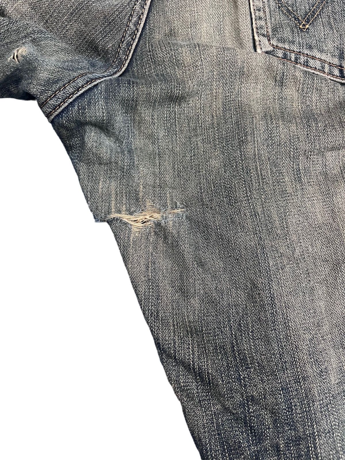 Vintage × Wrangler Vintage Wrangler Mudwsh Distressed Style Jeans Size US 32 / EU 48 - 10 Thumbnail
