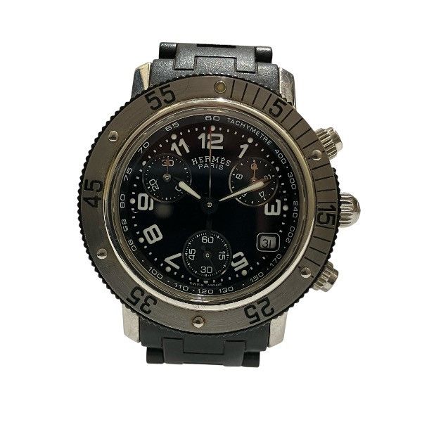Hermes Hermes Hermes ClipperDiver Stainless Steel Quartz Watch Metal Quartz DUTY FREE for USA Size ONE SIZE - 1 Thumbnail