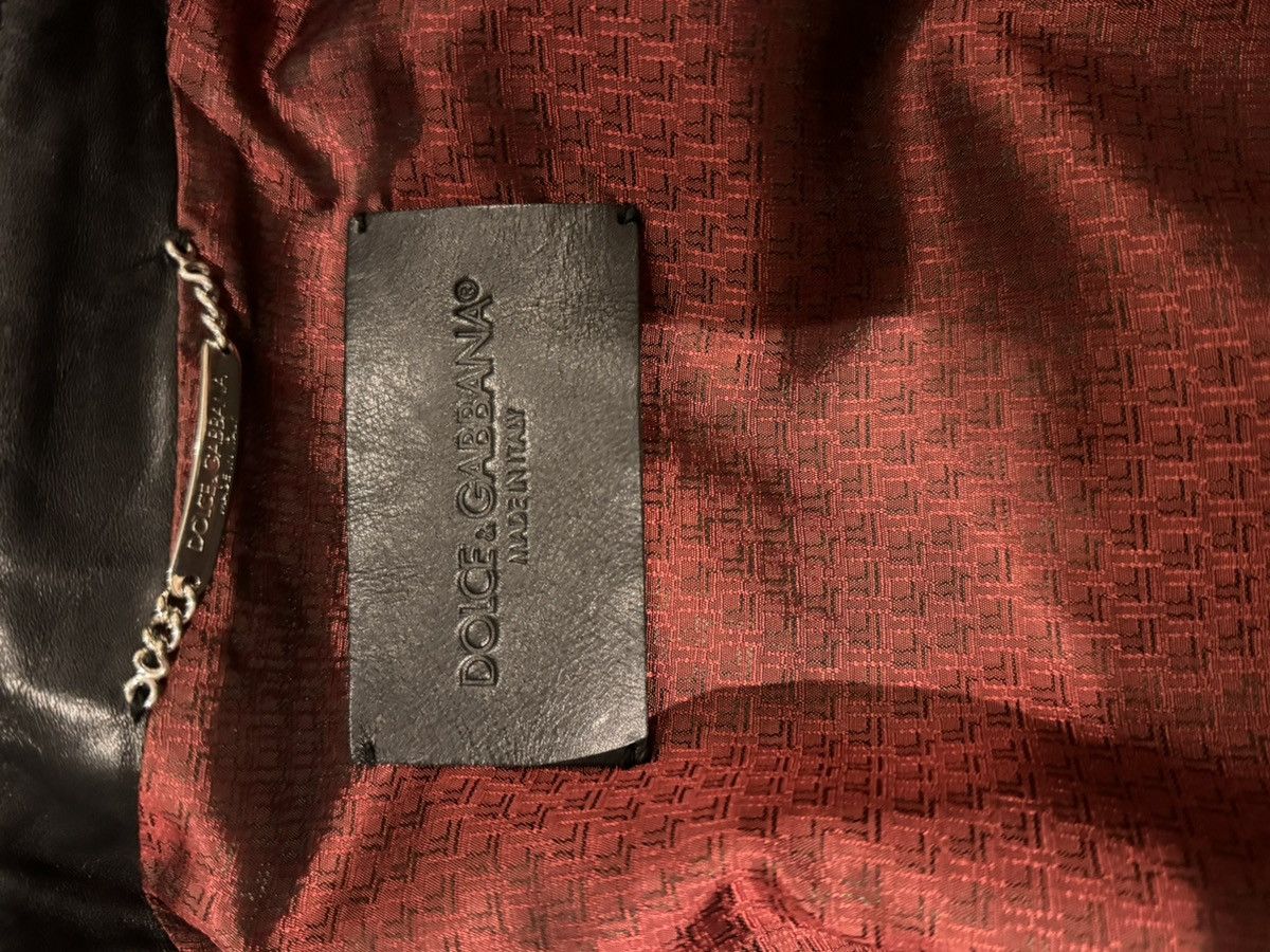 Dolce & Gabbana Dolce&Gabbana leather jacket toro Size US S / EU 44-46 / 1 - 3 Thumbnail