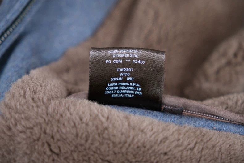 Loro Piana LORO PIANA Men's fur coat 50% camel ➕50% cashmere Size US M / EU 48-50 / 2 - 8 Thumbnail