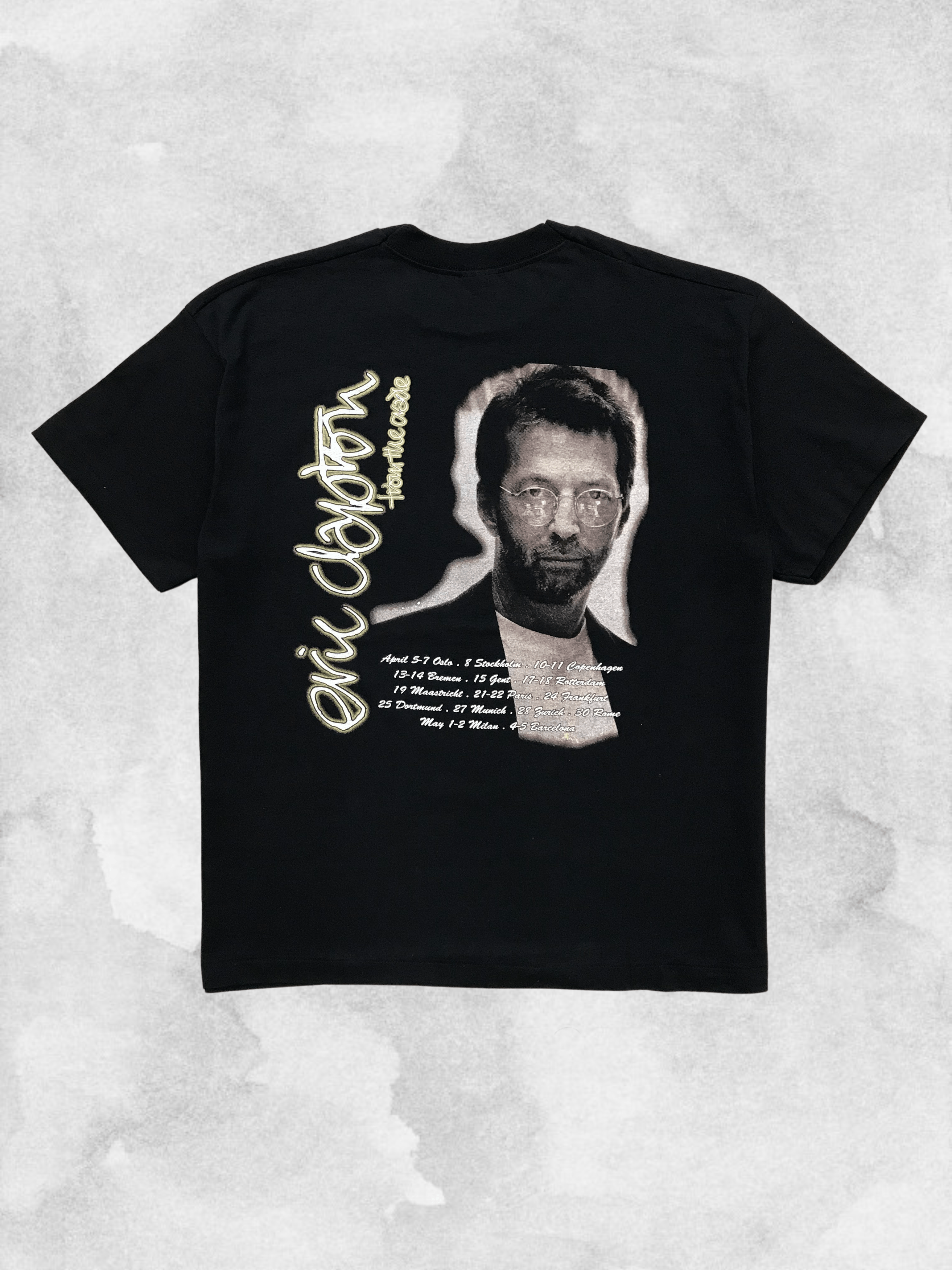 Band Tees ERIC CLAPTON 1994 Vintage T-Shirt Band Tee 90s Tour Rare Size US XL / EU 56 / 4 - 2 Thumbnail