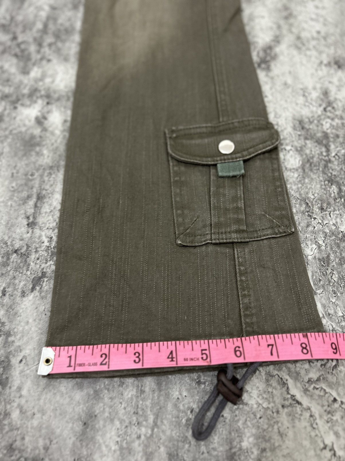 If Six Was Nine Japanese Brand Diva Multipocket Boot Cut cargo pans Size US 28 / EU 44 - 18 Thumbnail