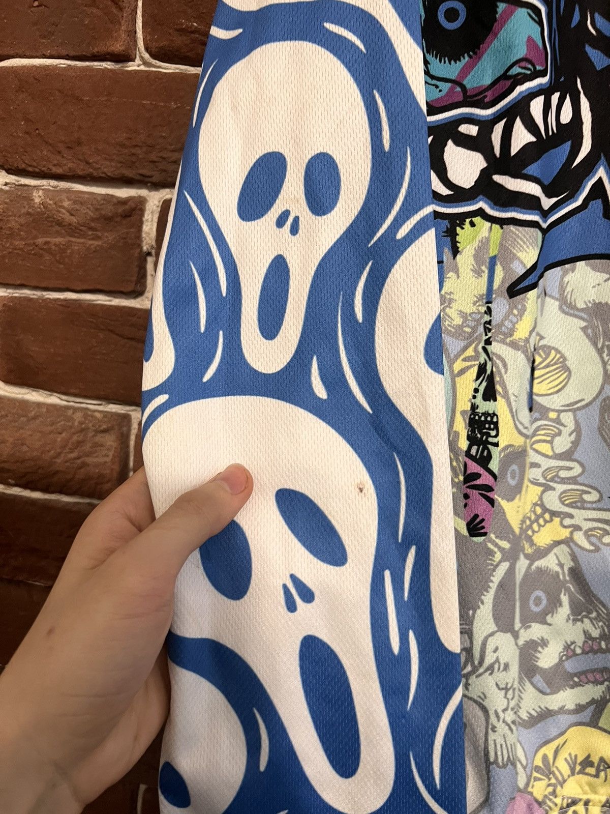 Other ONE OF A KIND Ghost Halloween Vintage Bike Jersey Hype Drip Size US XL / EU 56 / 4 - 3 Thumbnail