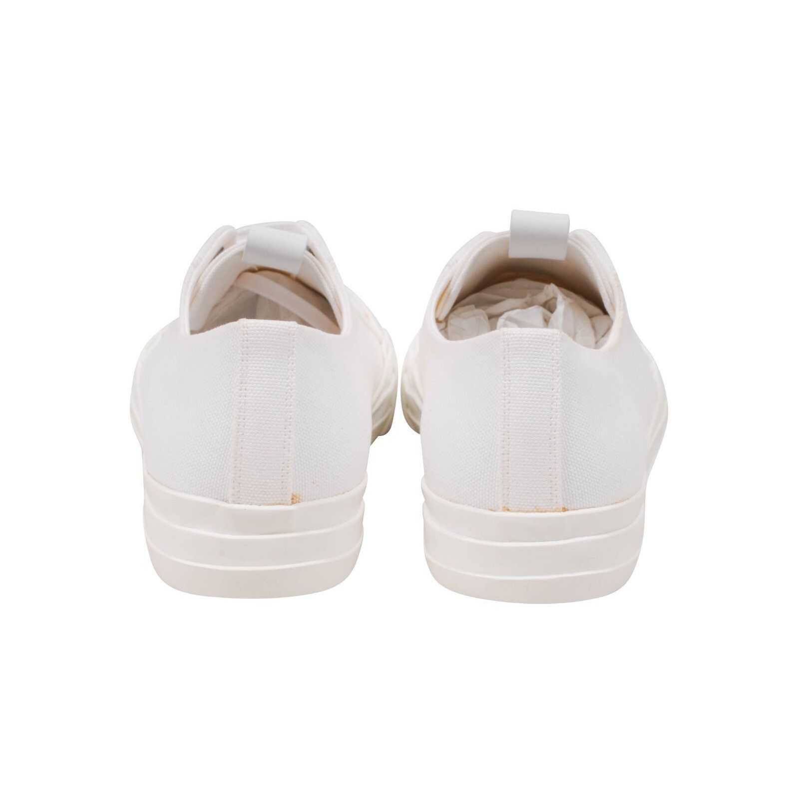 Bottega Veneta Speedster Sneakers White Canvas Low Top Size US 8 / EU 41 - 7 Thumbnail