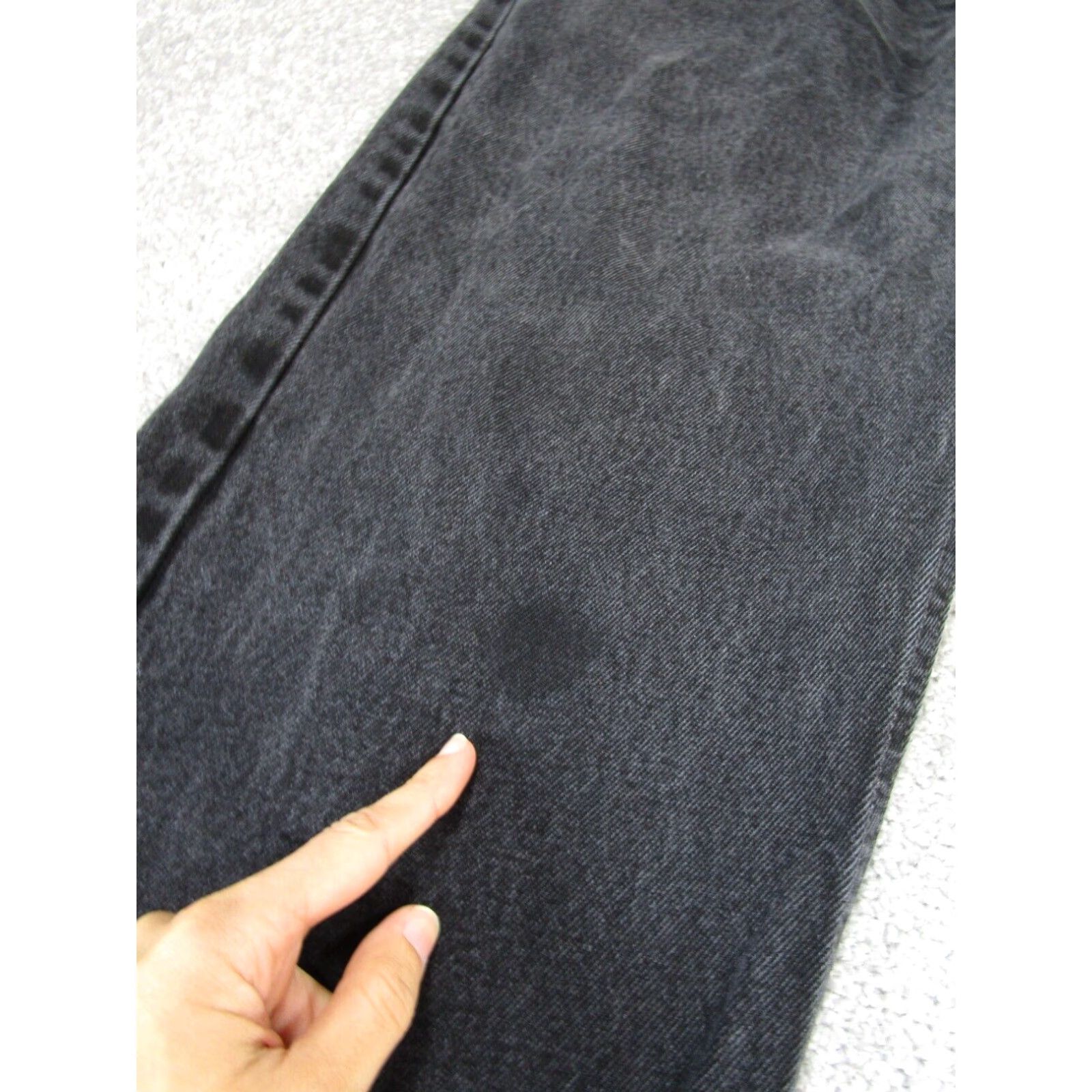 Levi's Levis Mens Classic Straight Jeans 40 Faded Black 40X23 Size US 40 / EU 56 - 2 Thumbnail