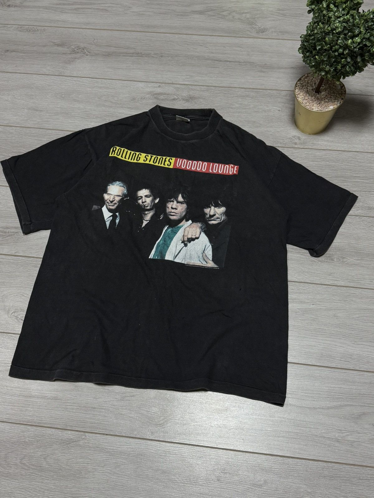 The Rolling Stones The Rolling Stones 1994 1995 tour voodoo lounge vintage tee Size US XL / EU 56 / 4 - 1 Thumbnail