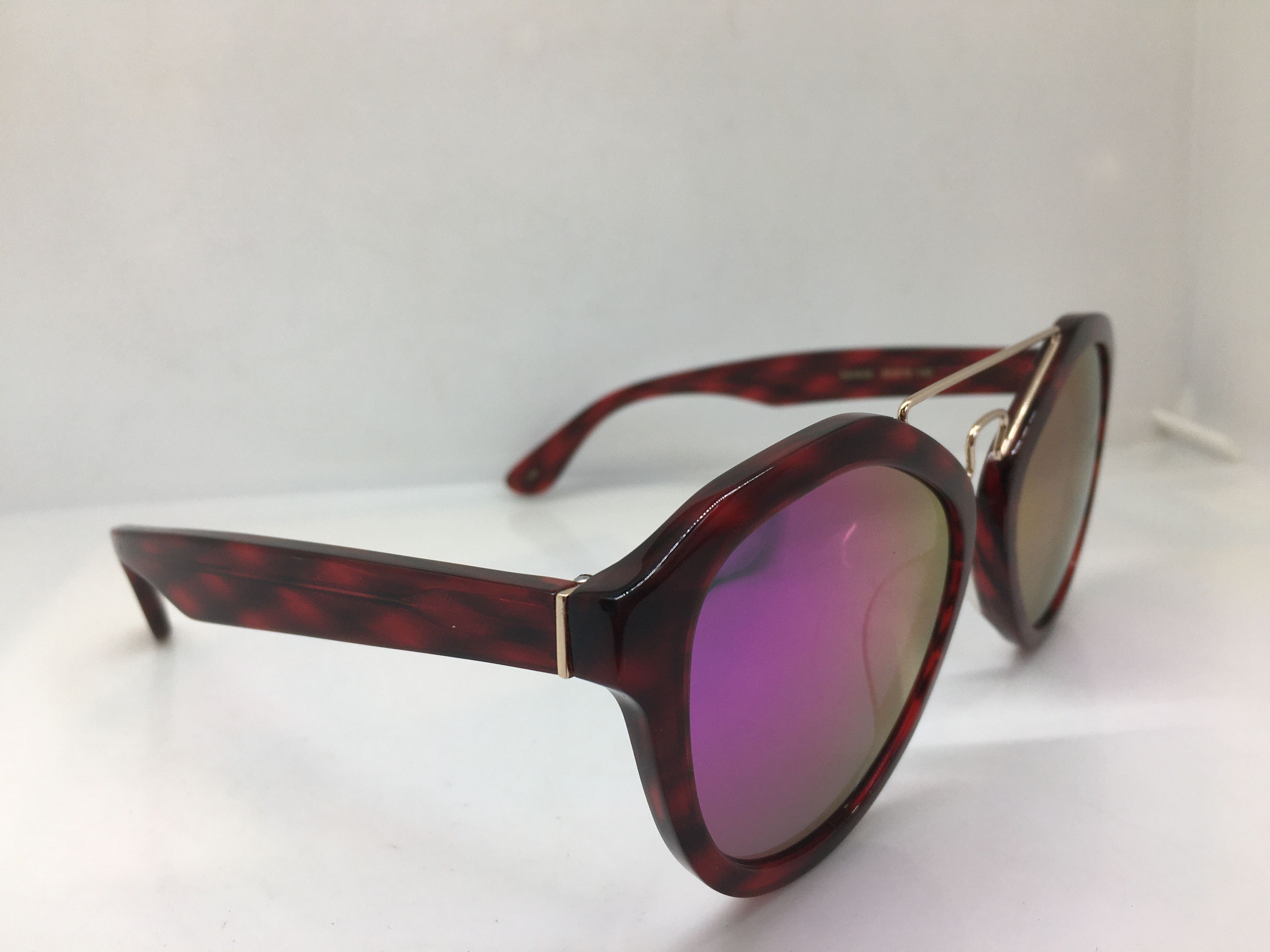 EOS Handmade Acetate Red HOLLYWOOD Sunglasses Frame