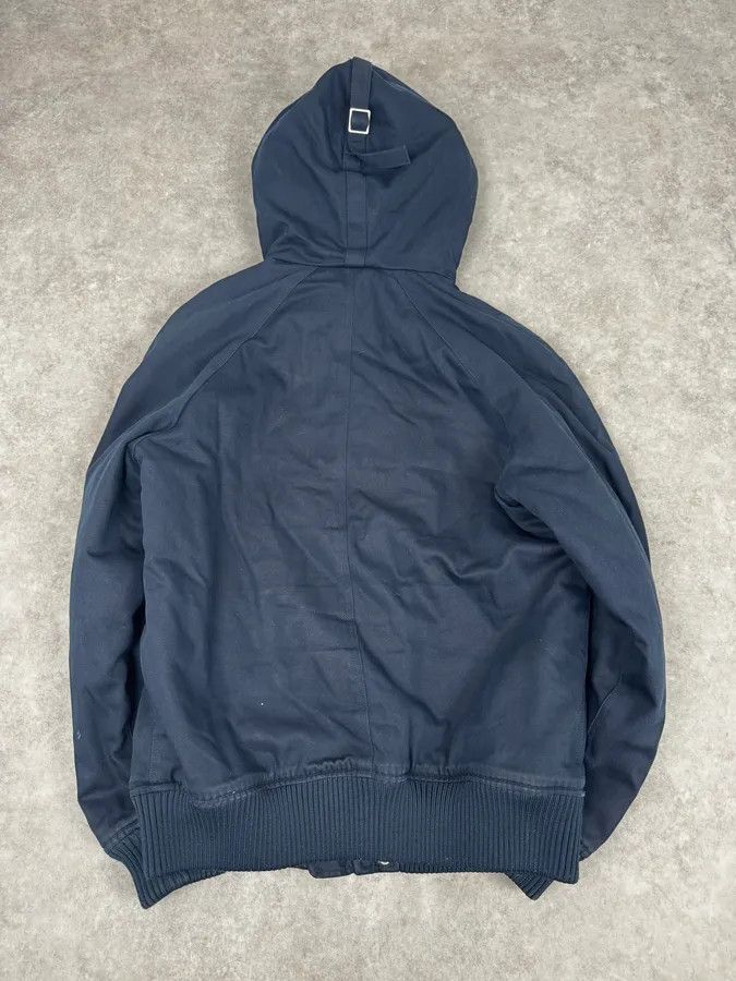 A.P.C. A.P.C. Navy Aviator Fur Hooded Bomber Jacket Size US M / EU 48-50 / 2 - 5 Thumbnail