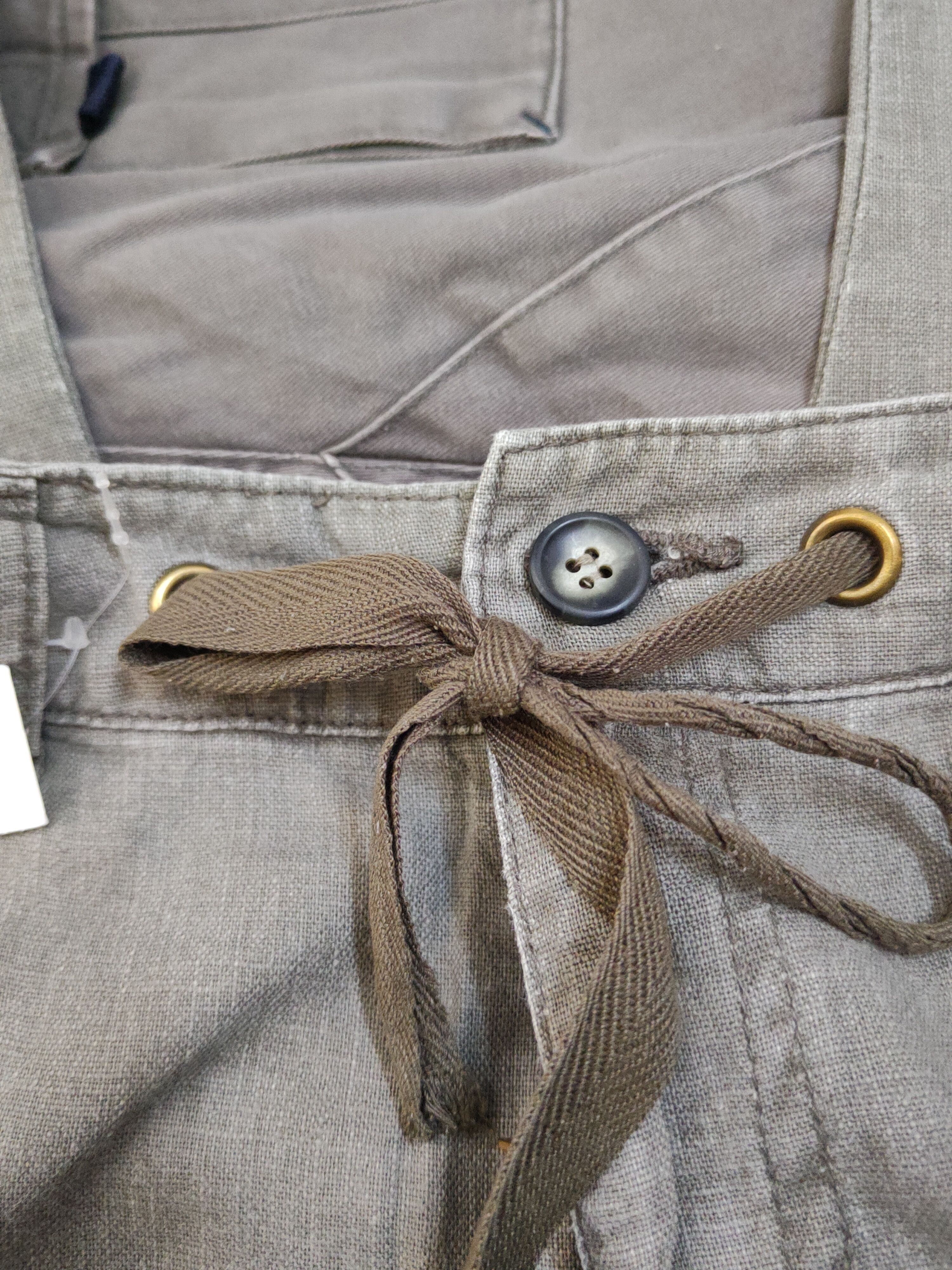 Japanese Brand Pbi Olive Faded Multipocket Tactical Cargo Pants #W1427 Size 28" / US 6 / IT 42 - 16 Thumbnail
