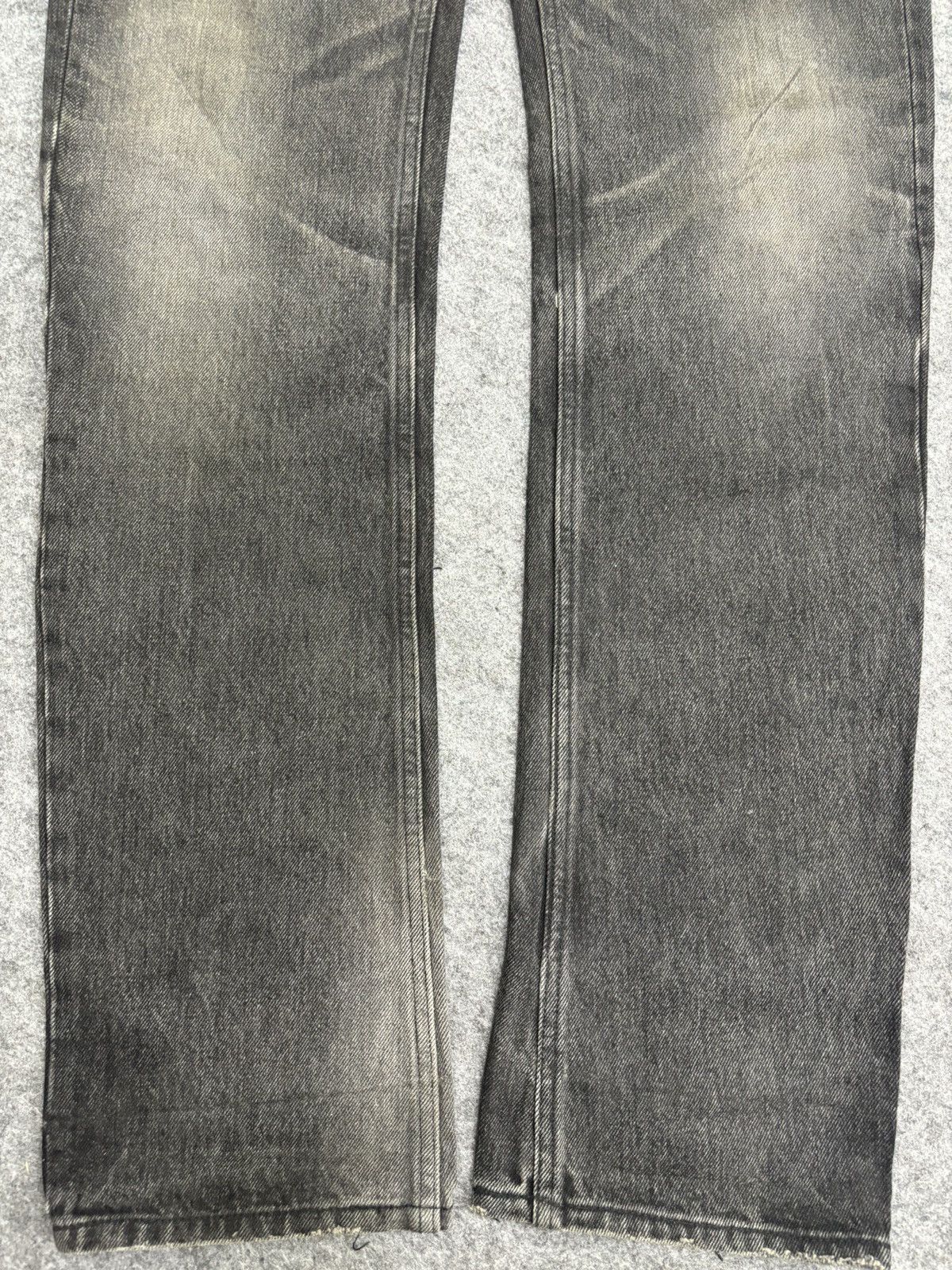 Designer 💥Archival💥H.N.B.M Sick Designer Curve Suspender Jeans F500 Size US 34 / EU 50 - 8 Thumbnail