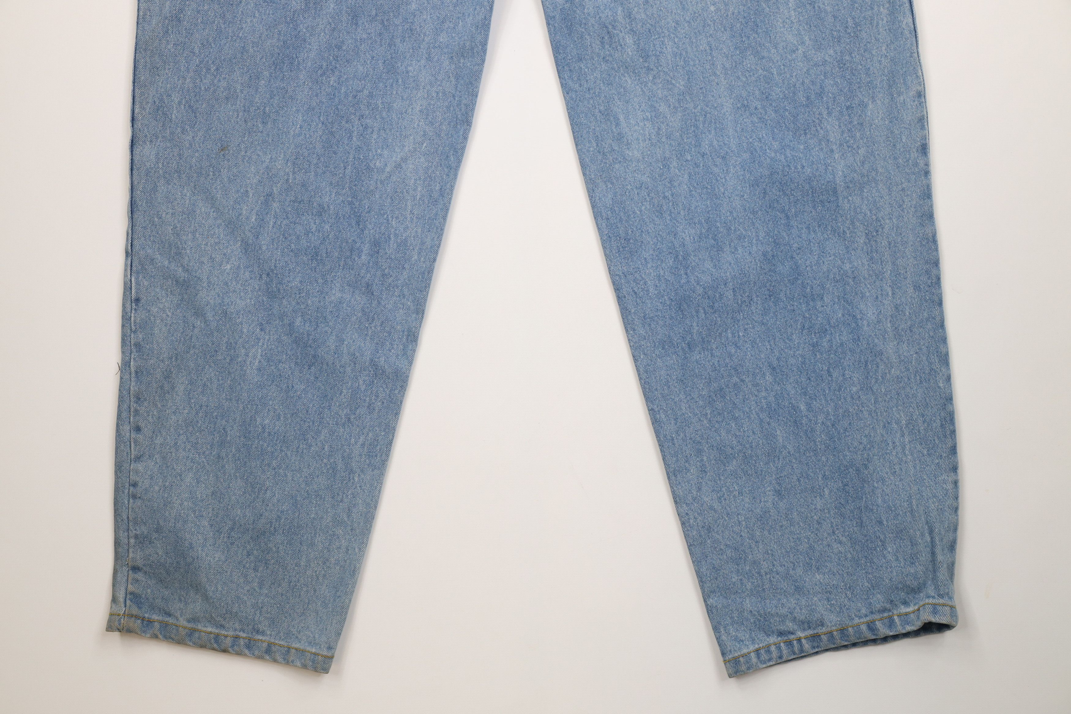 Vintage Deadstock Vintage 90s Streetwear Fit Denim Jeans Blue Cotton Size US 36 / EU 52 - 14 Thumbnail