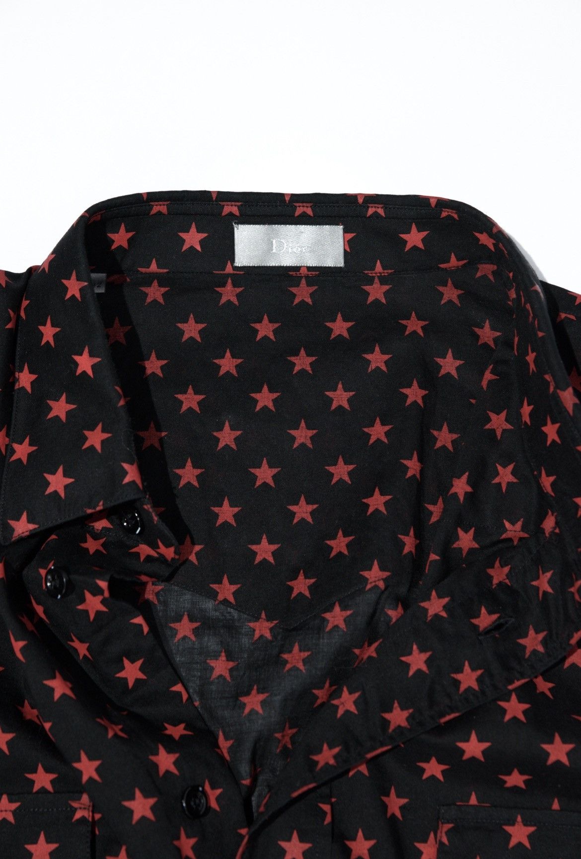 Dior Dior Homme SS05 Runway Star Button Up by Hedi Slimane Size US L / EU 52-54 / 3 - 3 Thumbnail