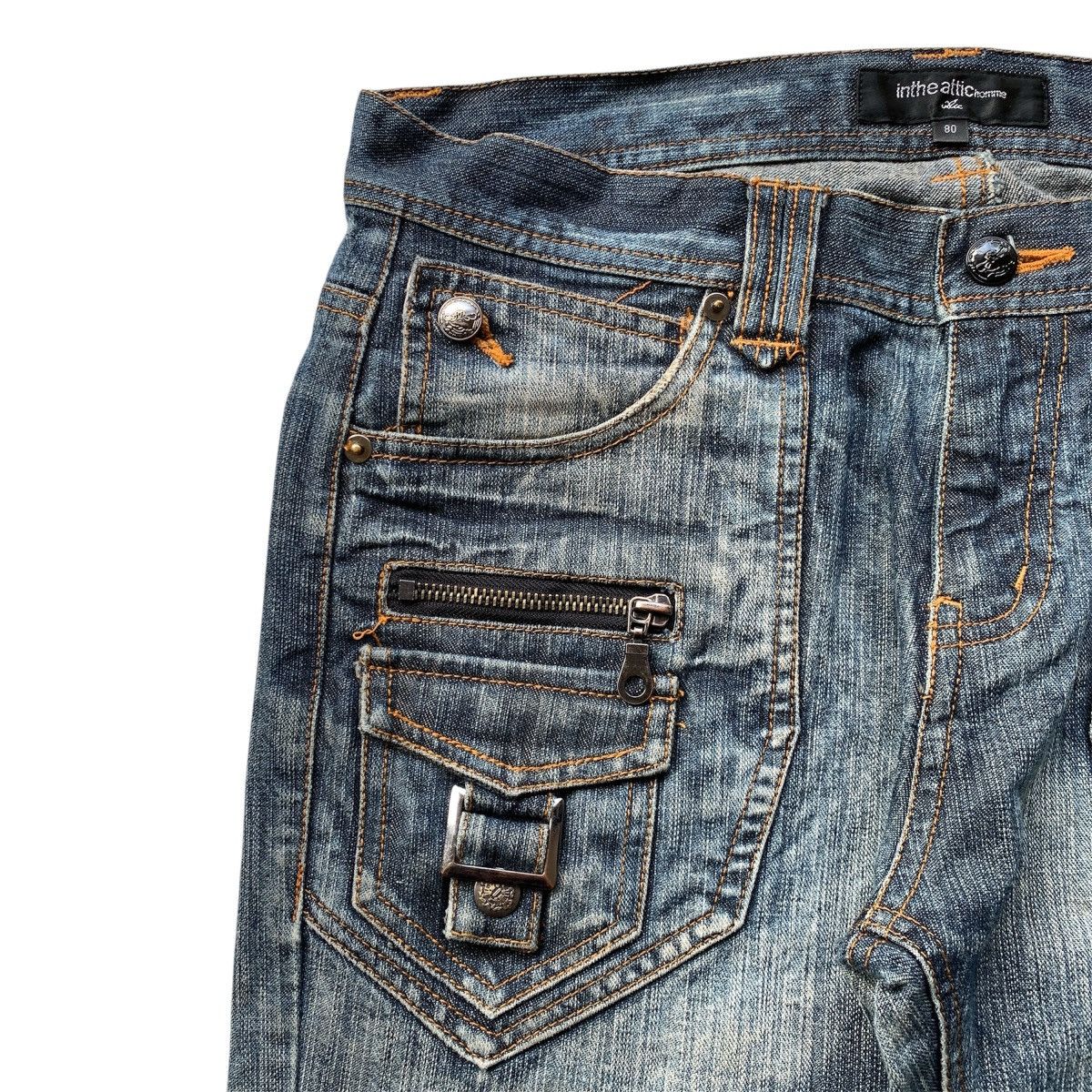 In The Attic 2000s In The Attic Homme Seditionaries LGB Jeans Size US 32 / EU 48 - 4 Thumbnail