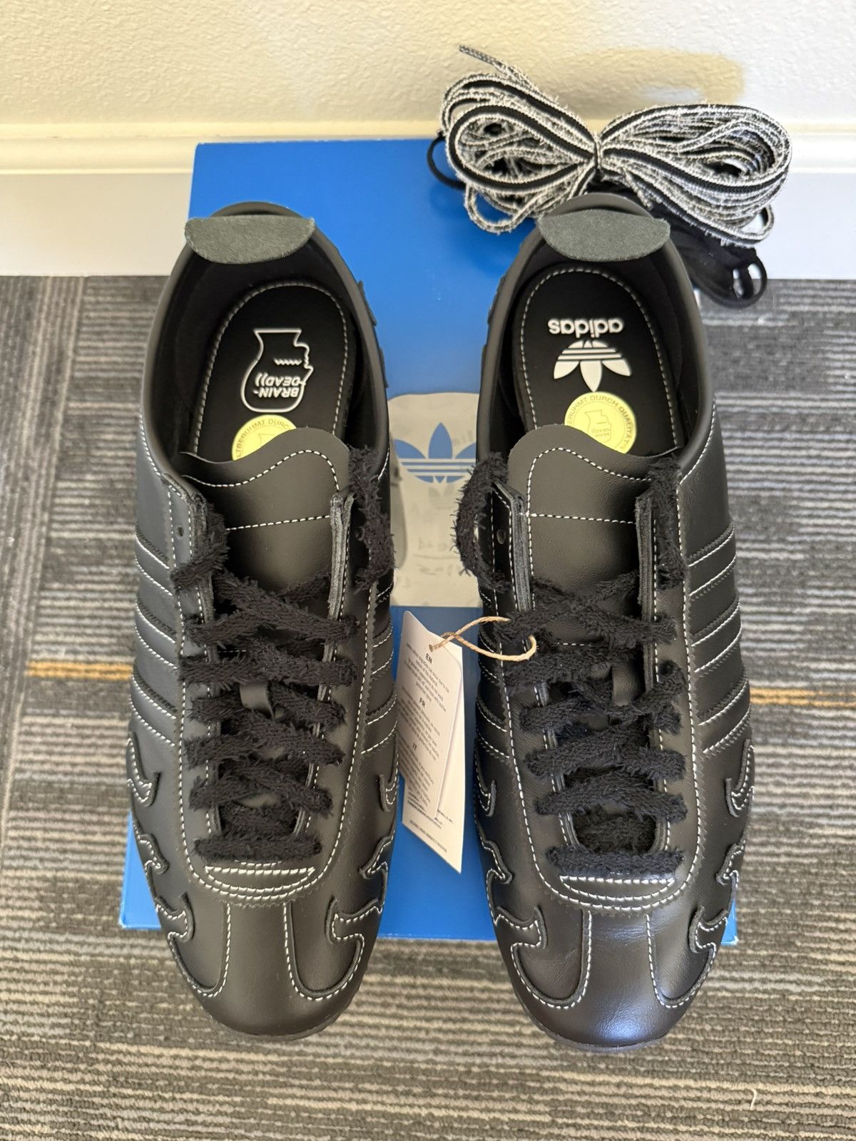 Adidas × Brain Dead Brain Dead x Dover Street Market Adidas Japan Lo Black Size US 10.5 / EU 43-44 - 6 Thumbnail