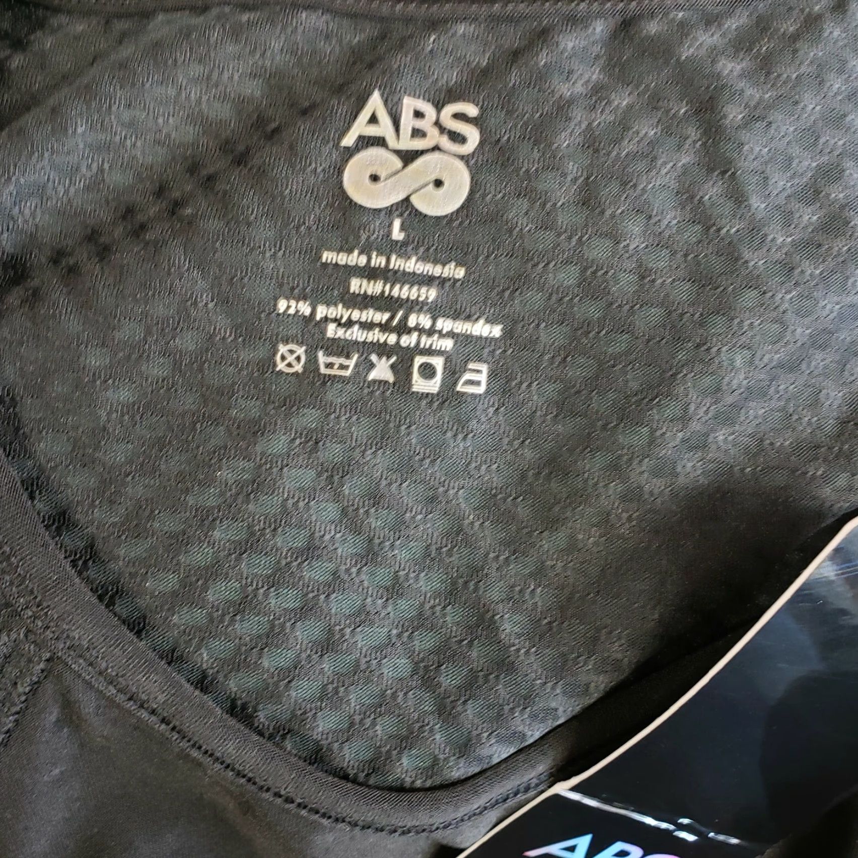 Vintage ABS by Allen Schwartz Womens Tank Top L Solid Black Sleeveless Pullover Activewear Modern Women's Vest Top Size L / US 10 / IT 46 - 5 Thumbnail