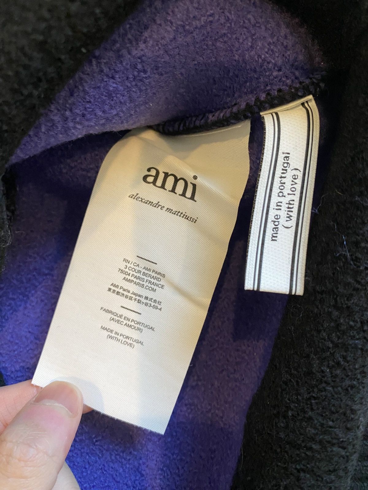 AMI AMI PARIS Virgin Wool Turtleneck Size US M / EU 48-50 / 2 - 6 Thumbnail