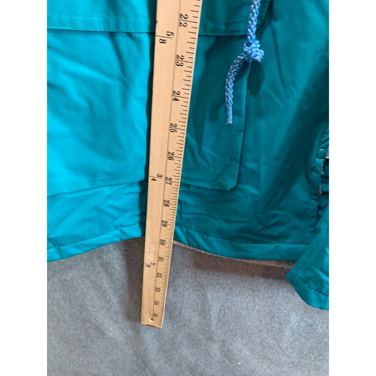 Other Wippette Rain Jacket Womens Size Large Blue Hood Full Zip Size L / US 10 / IT 46 - 7 Thumbnail