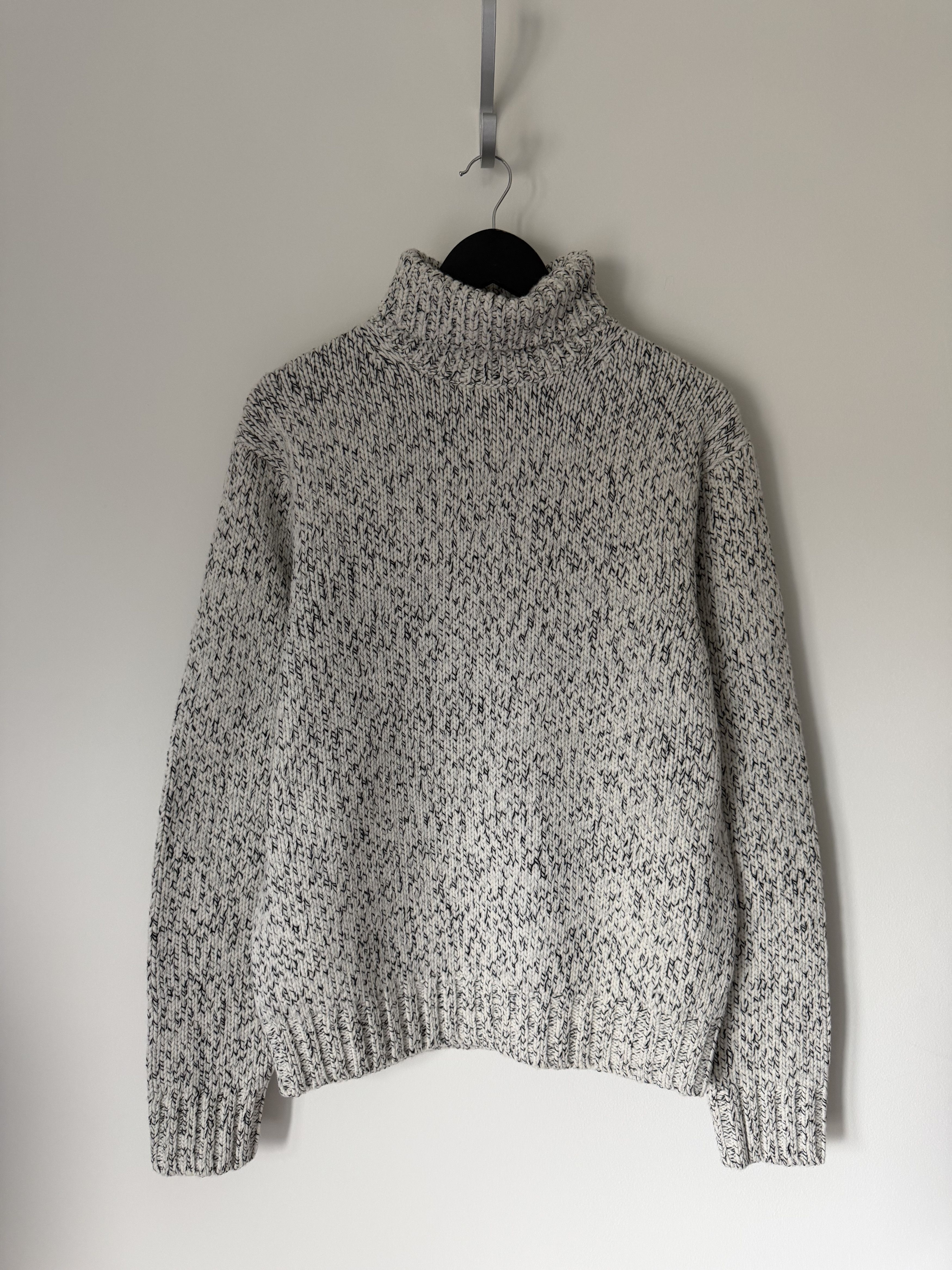 Aime Leon Dore Marled Turtleneck Sweater in Gray