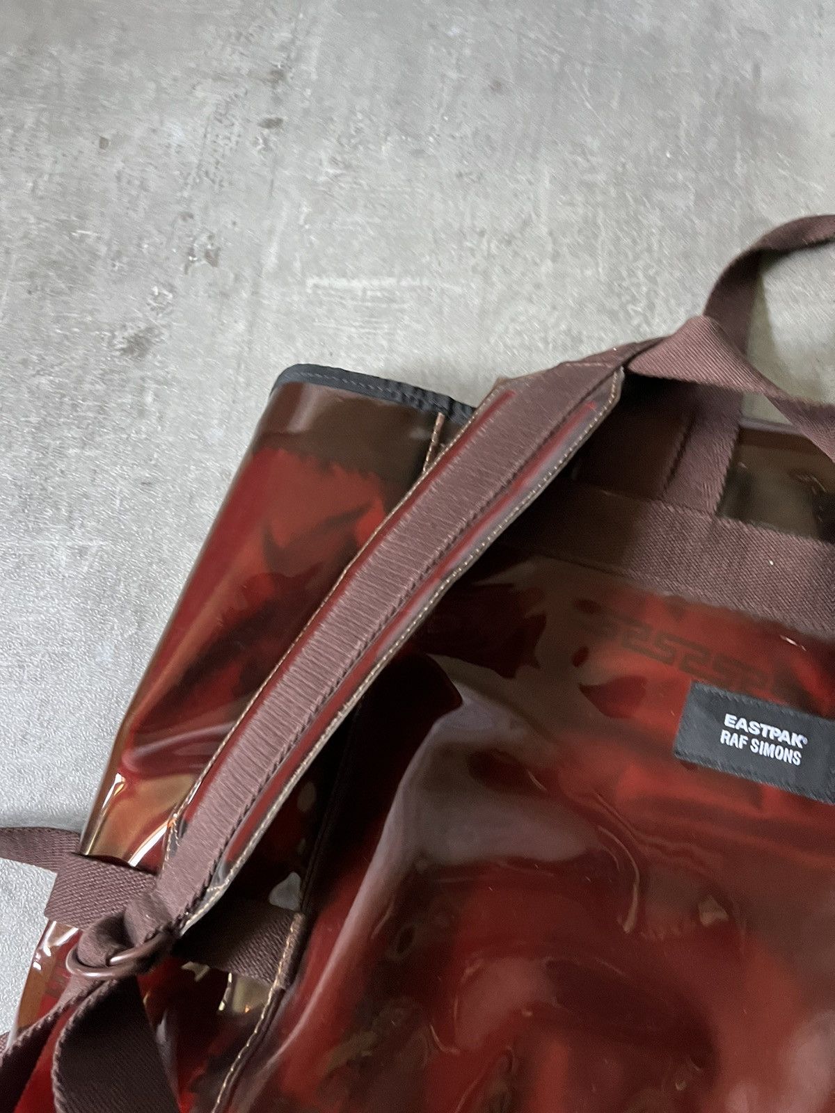 Eastpak × Raf Simons Raf Simons Eastpak Volume Topload Backpack PVC Transparent Size ONE SIZE - 9 Thumbnail