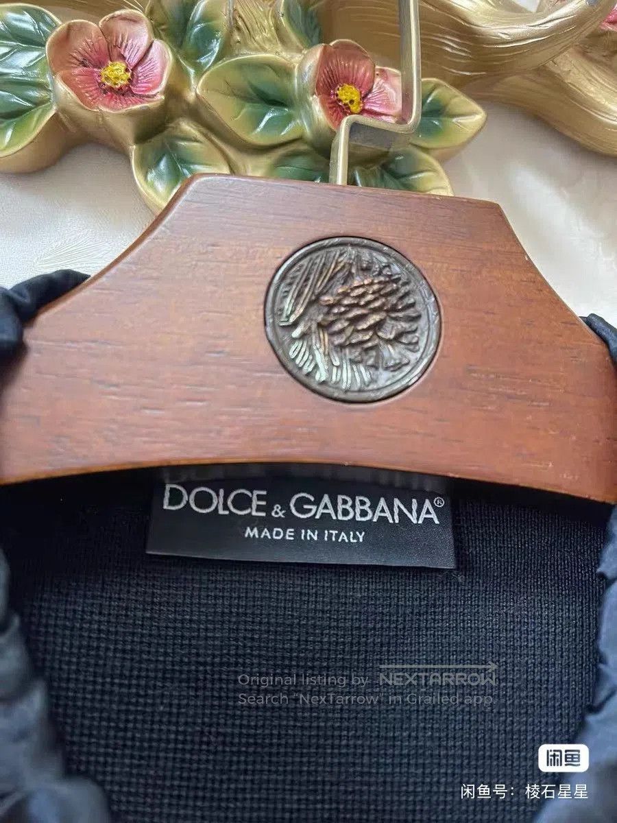 Dolce & Gabbana DG Wool Silk Chanel-style Coat. Size M / US 6-8 / IT 42-44 - 2 Thumbnail
