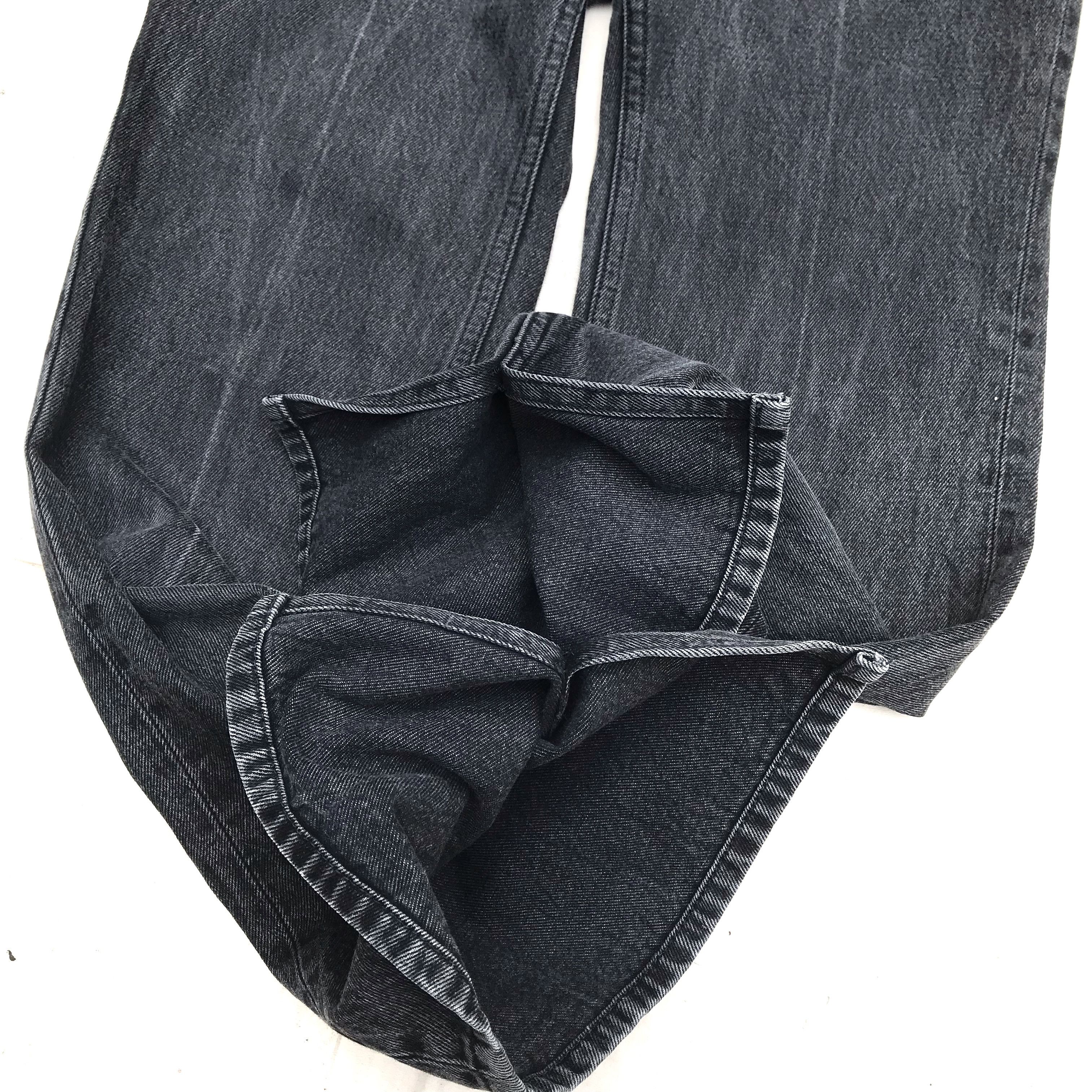 ADAM ET ROPE Adam Et Rope Straight Black Acid wash Jeans pants size 34 Size US 34 / EU 50 - 2 Thumbnail