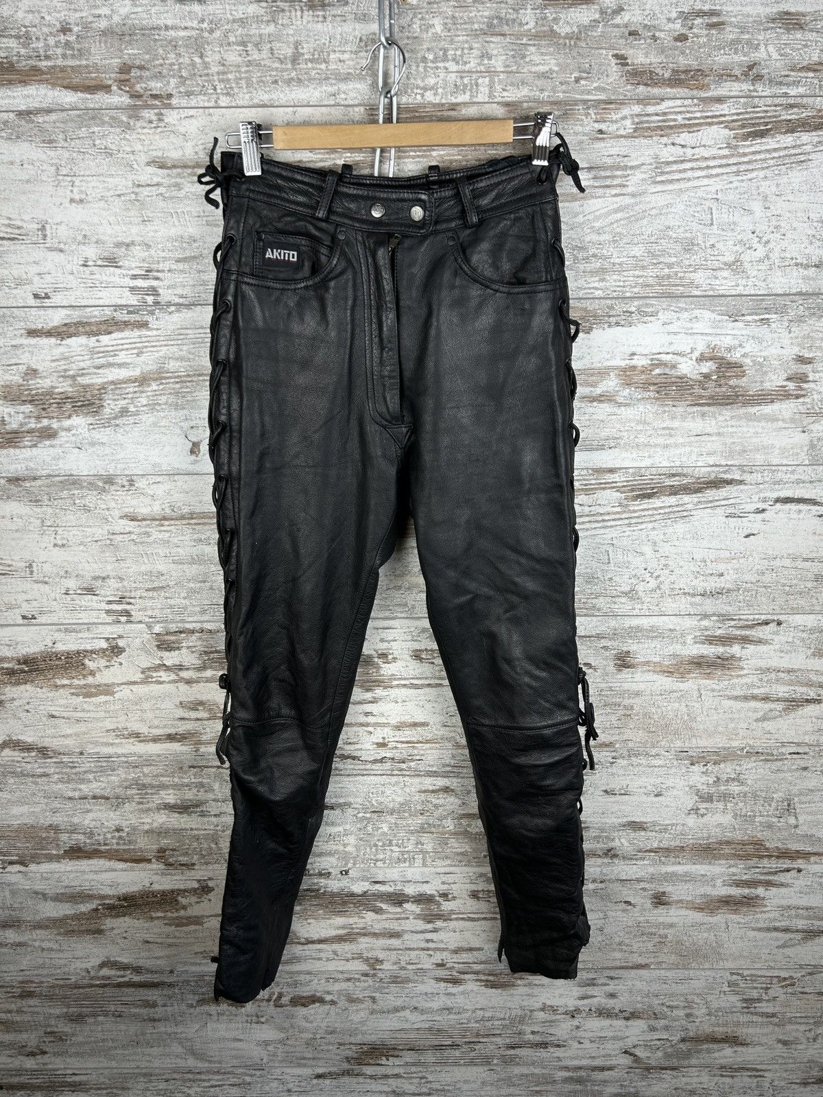 00’s archive moussy leather y2k grunge 2 MOUSSY/00s Archive Studded Grunge y2k Vintage Denim Jeans