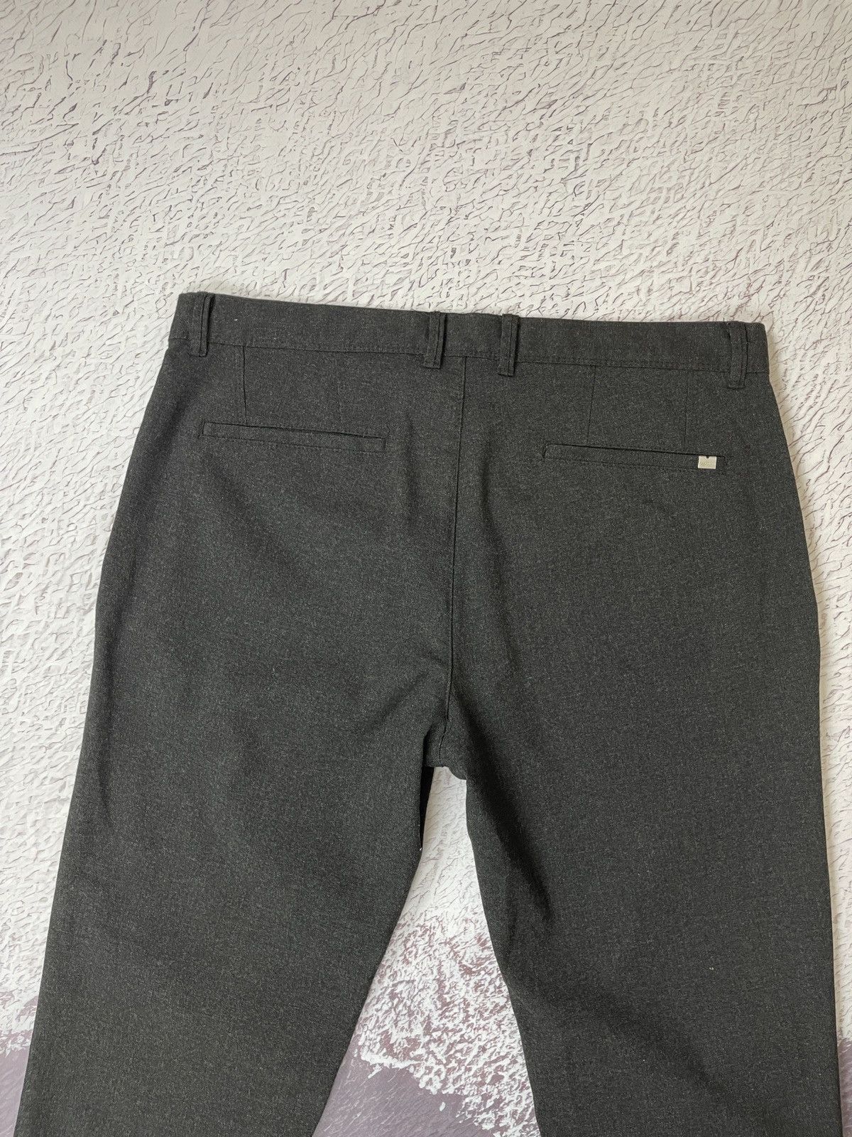 Zara Zara Man grey stretch cropped casual pants Size US 32 / EU 48 - 9 Thumbnail