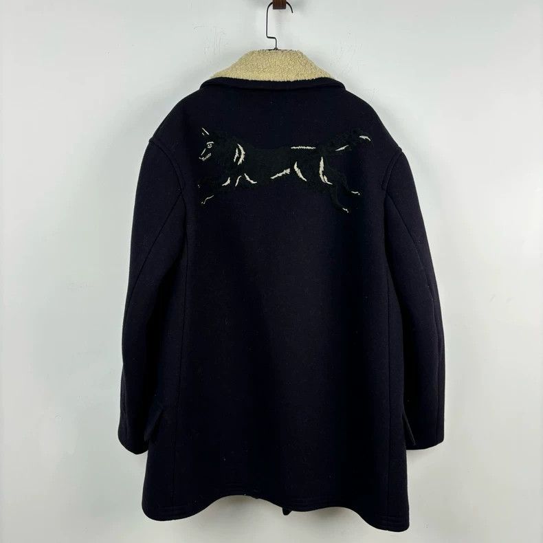 Gucci Gucci Black panther embroidered wool coat 2501-Nextarrow Size US S / EU 44-46 / 1 - 5 Thumbnail