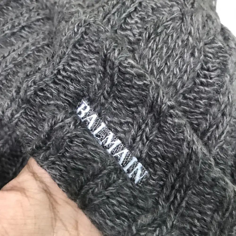 Balmain Balmain Plain Beanie Hat Size ONE SIZE - 5 Thumbnail
