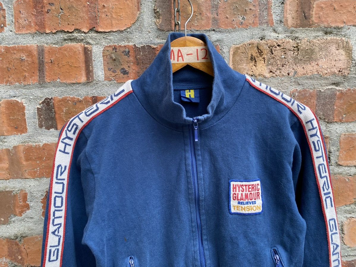 Hysteric Glamour 🔥OG 1990s Hysteric Stripe relieves Tension Track Jacket Size M / US 6-8 / IT 42-44 - 3 Thumbnail