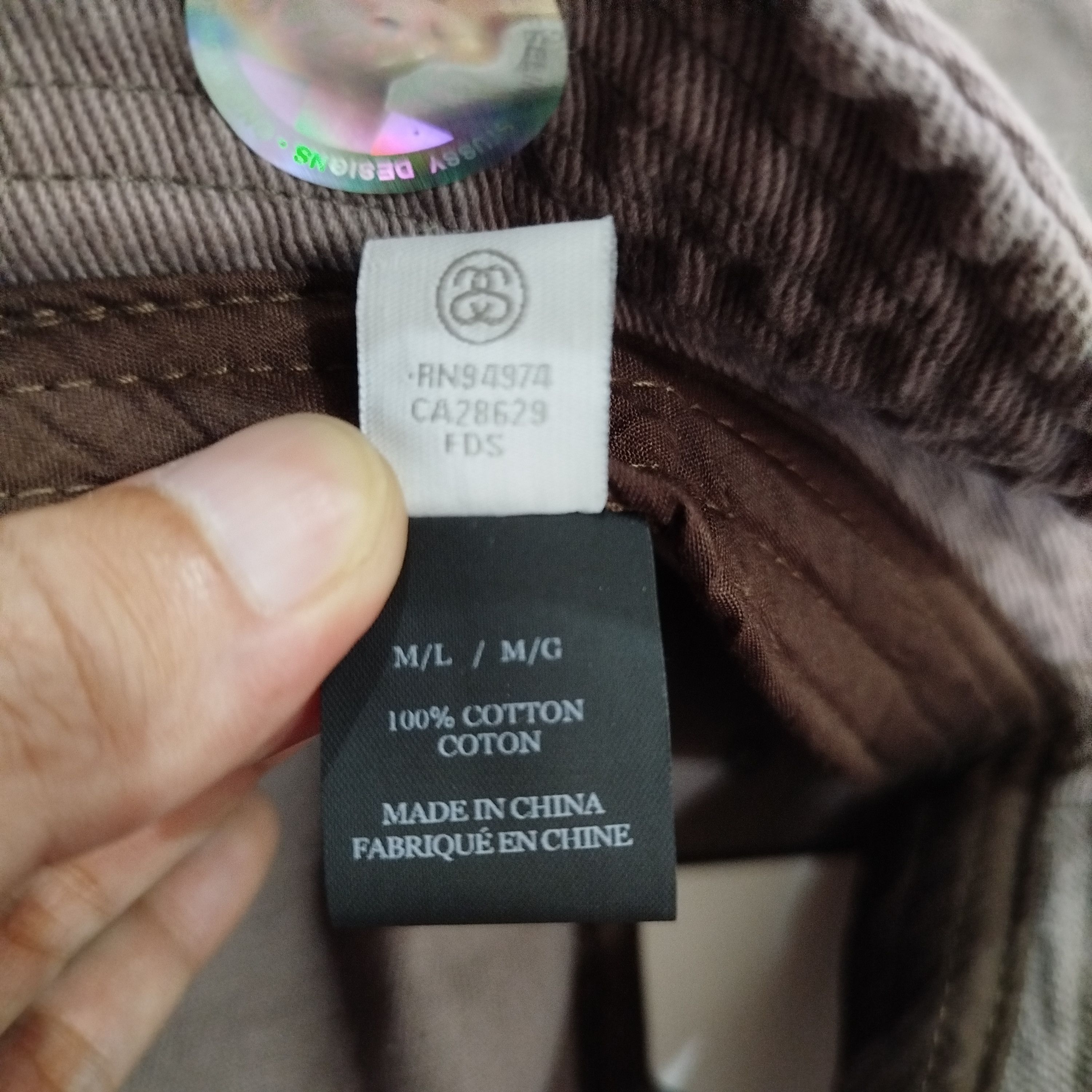 Stussy STUSSY AURORA WASHED TWILL BUCKET HAT Size ONE SIZE - 6 Thumbnail