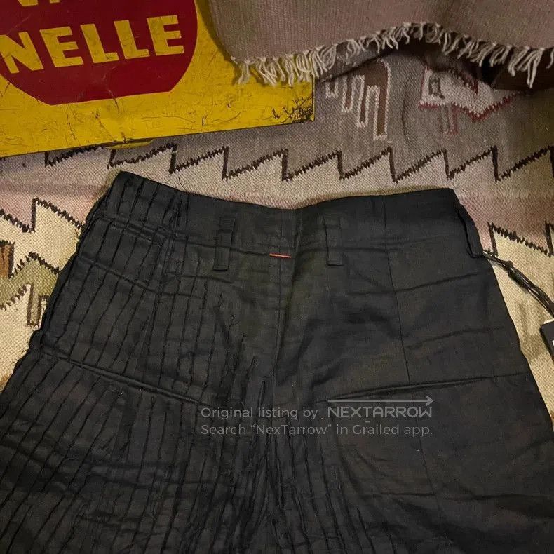 Comme des Garcons Shinya Kozuka Linen Shorts New With Tags. Size US 26 / EU 42 - 4 Thumbnail