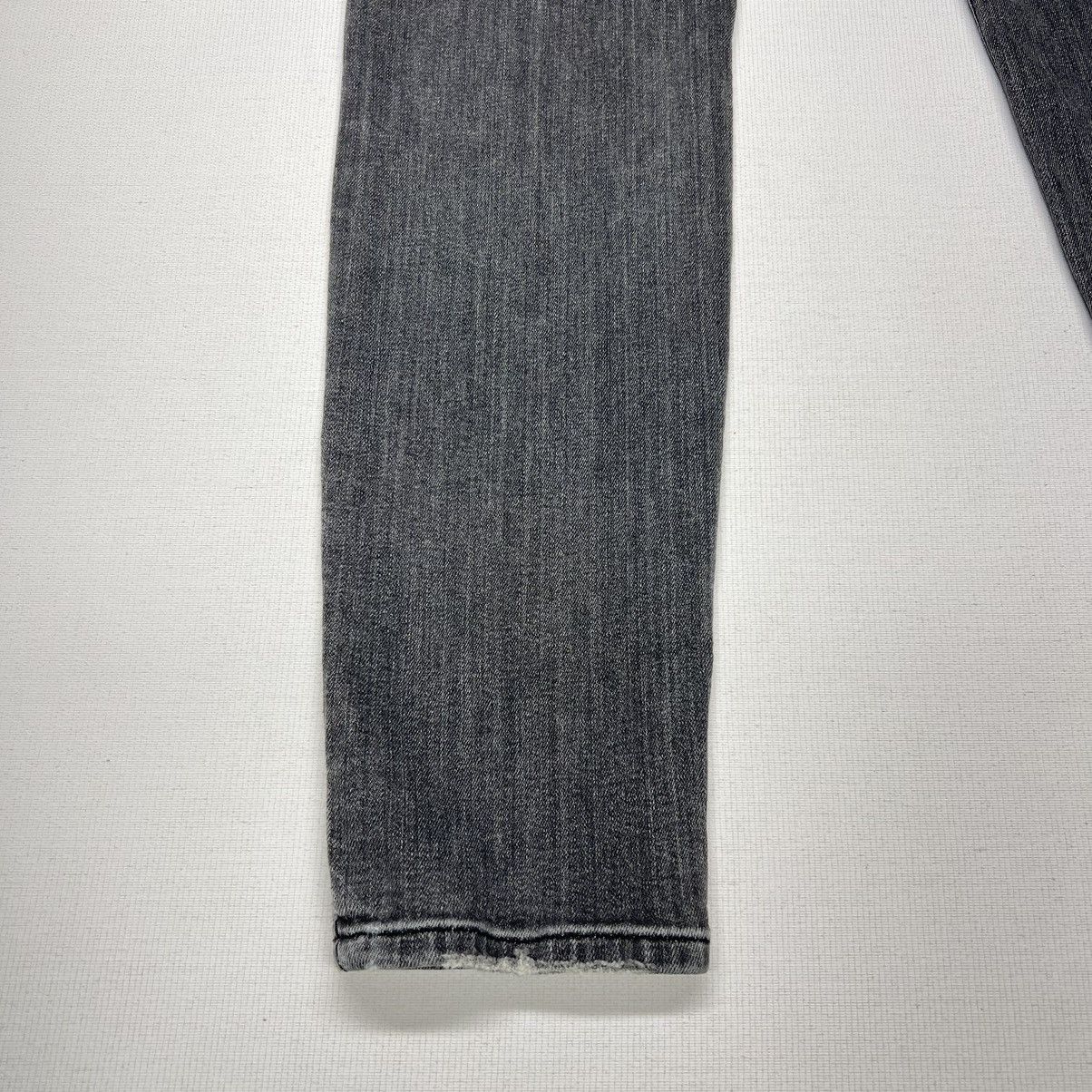 Hudson Hudson Jeans Grey Nico Mid Rise Super Skinny Denim Washed Size 28" / US 6 / IT 42 - 14 Thumbnail